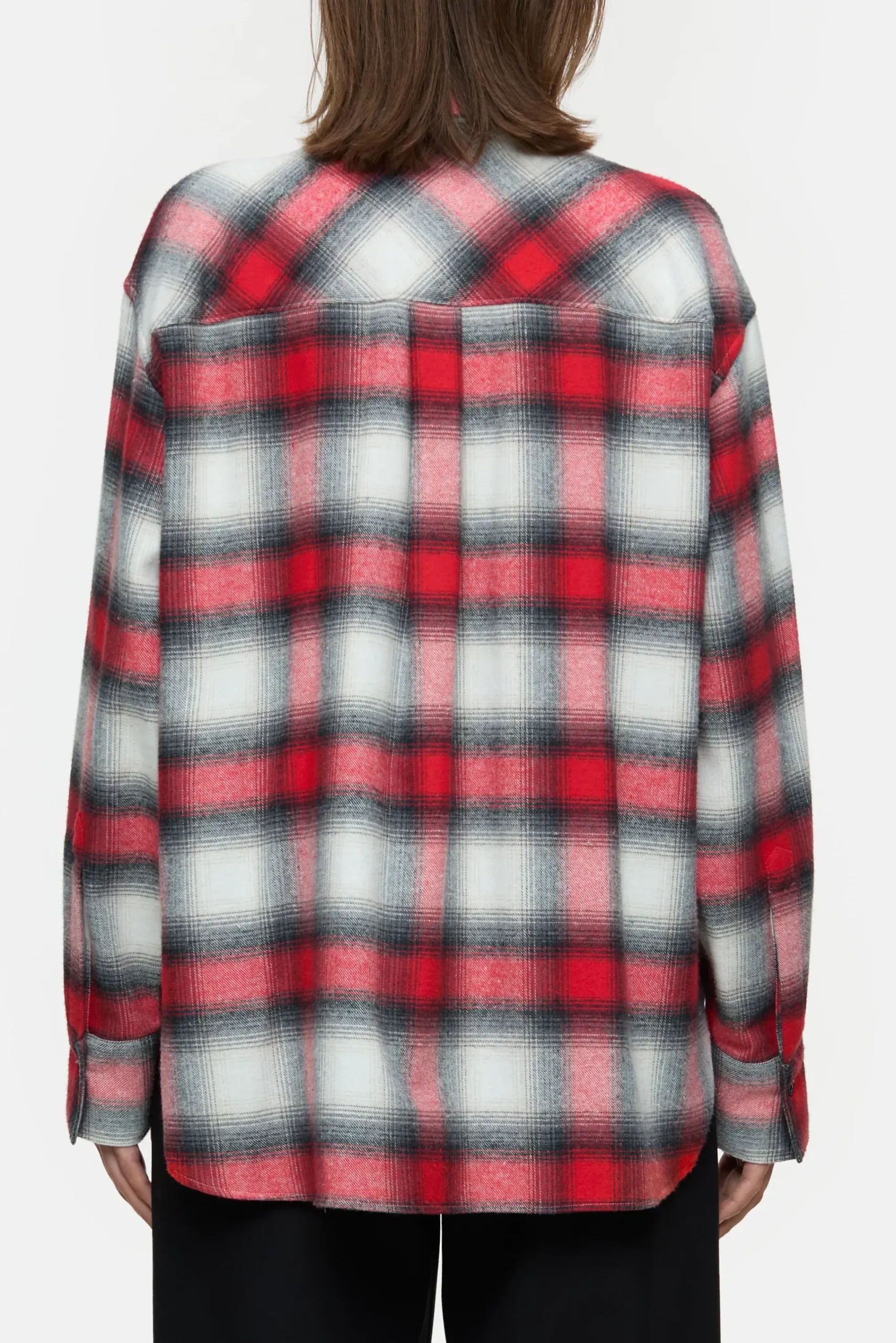 Closed Shirts & Blusen*Karierte Hemdbluse Hibiscusred