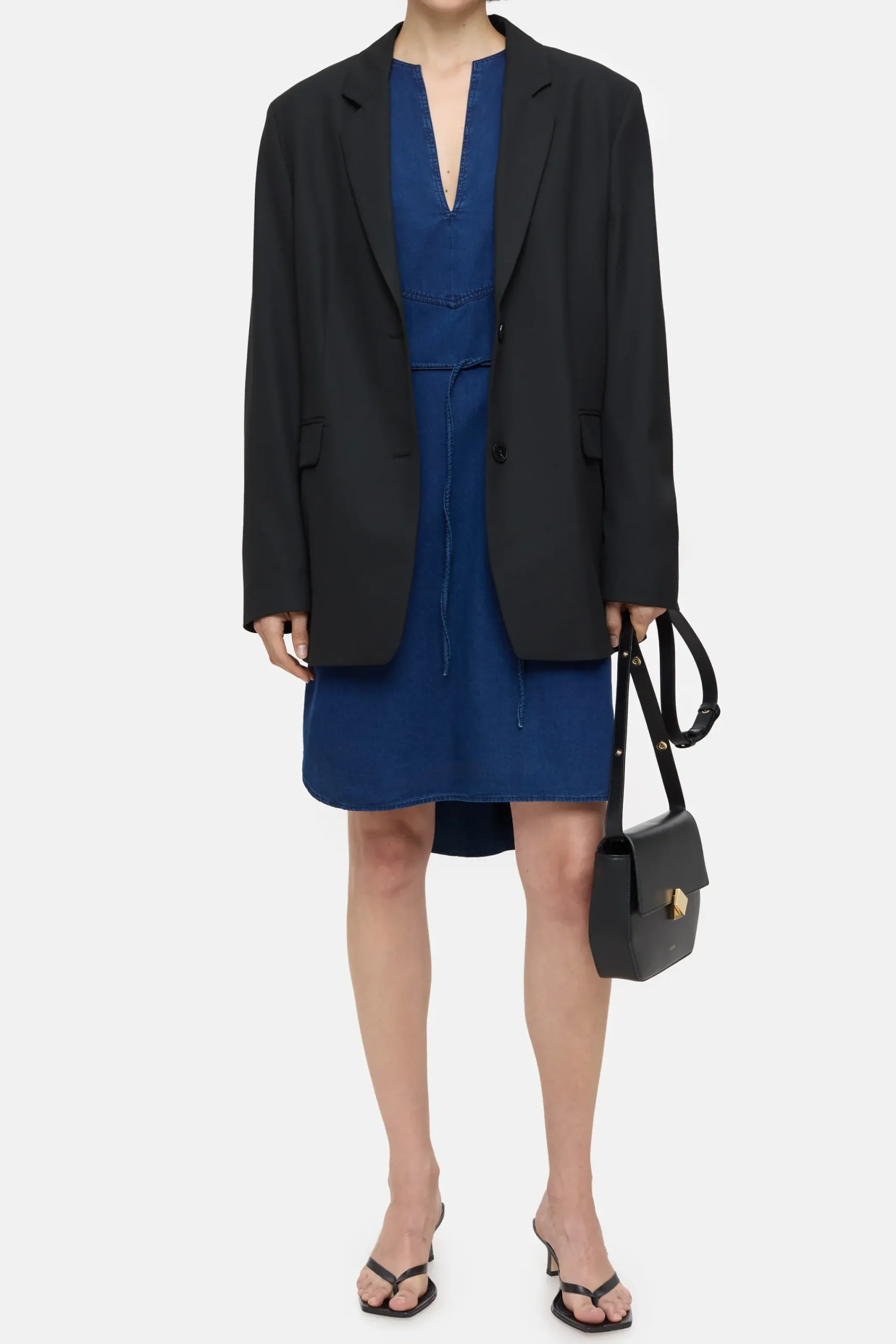 Closed Kleider*Kleid aus Baumwolle Darkblue