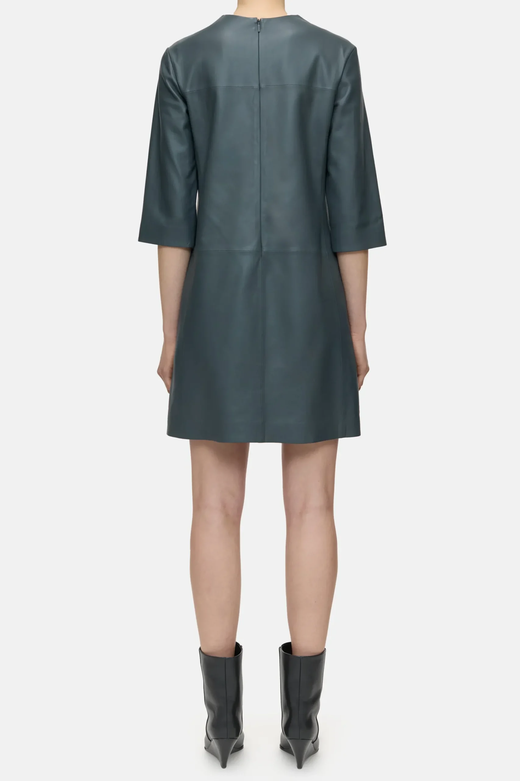 Closed Kleider*Kleid aus Leder Pinigreen