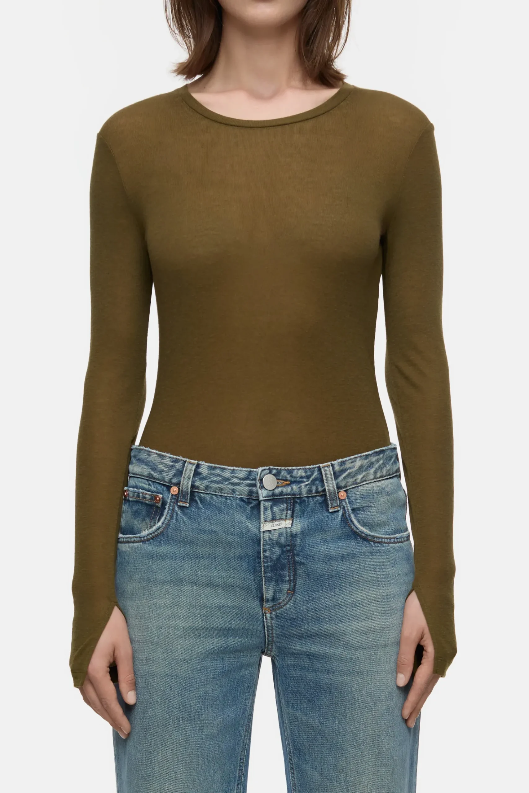 Closed T-shirts*Langarmshirt Vergreen