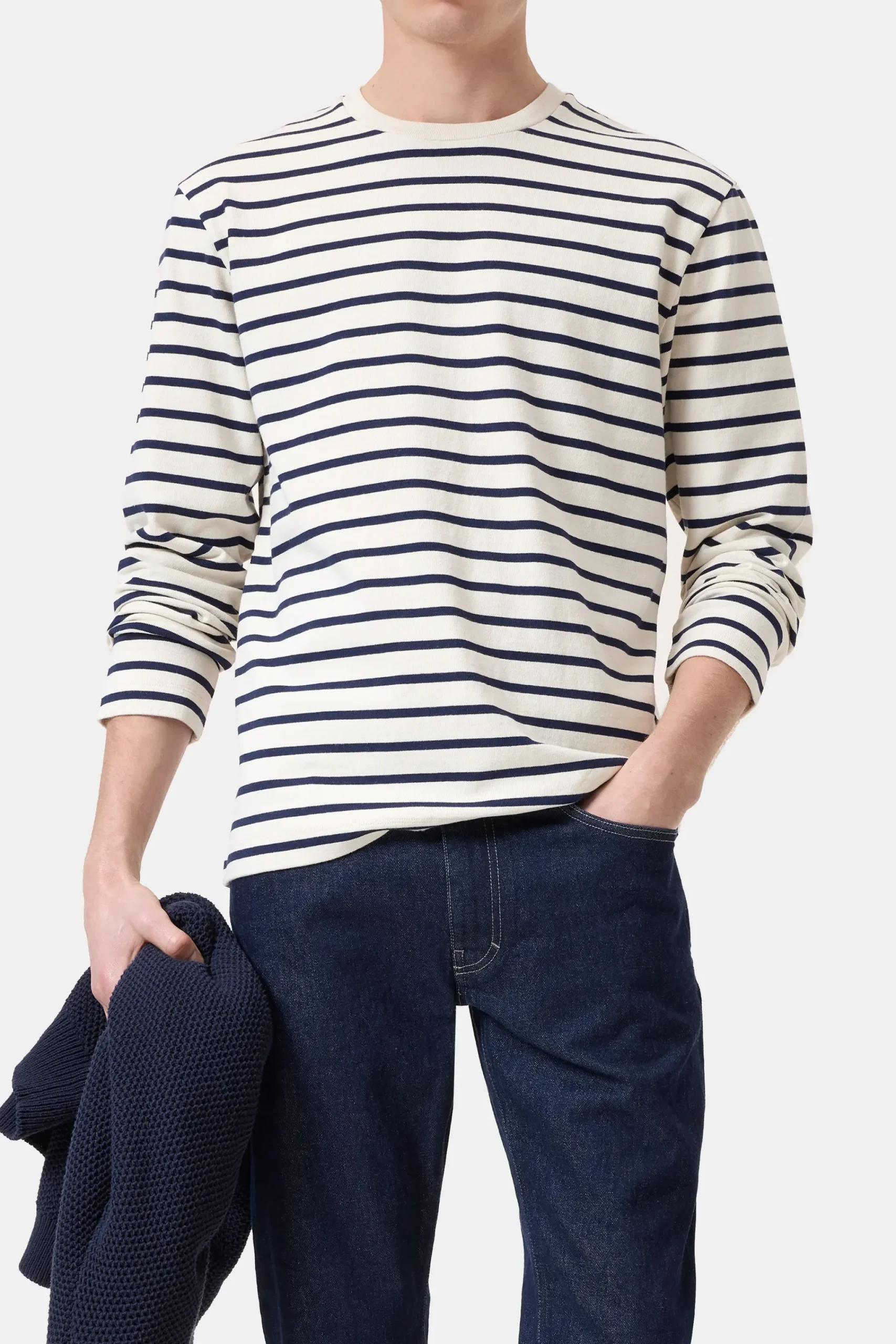 Closed T-shirts*Langarmshirt aus Baumwolle Ivory