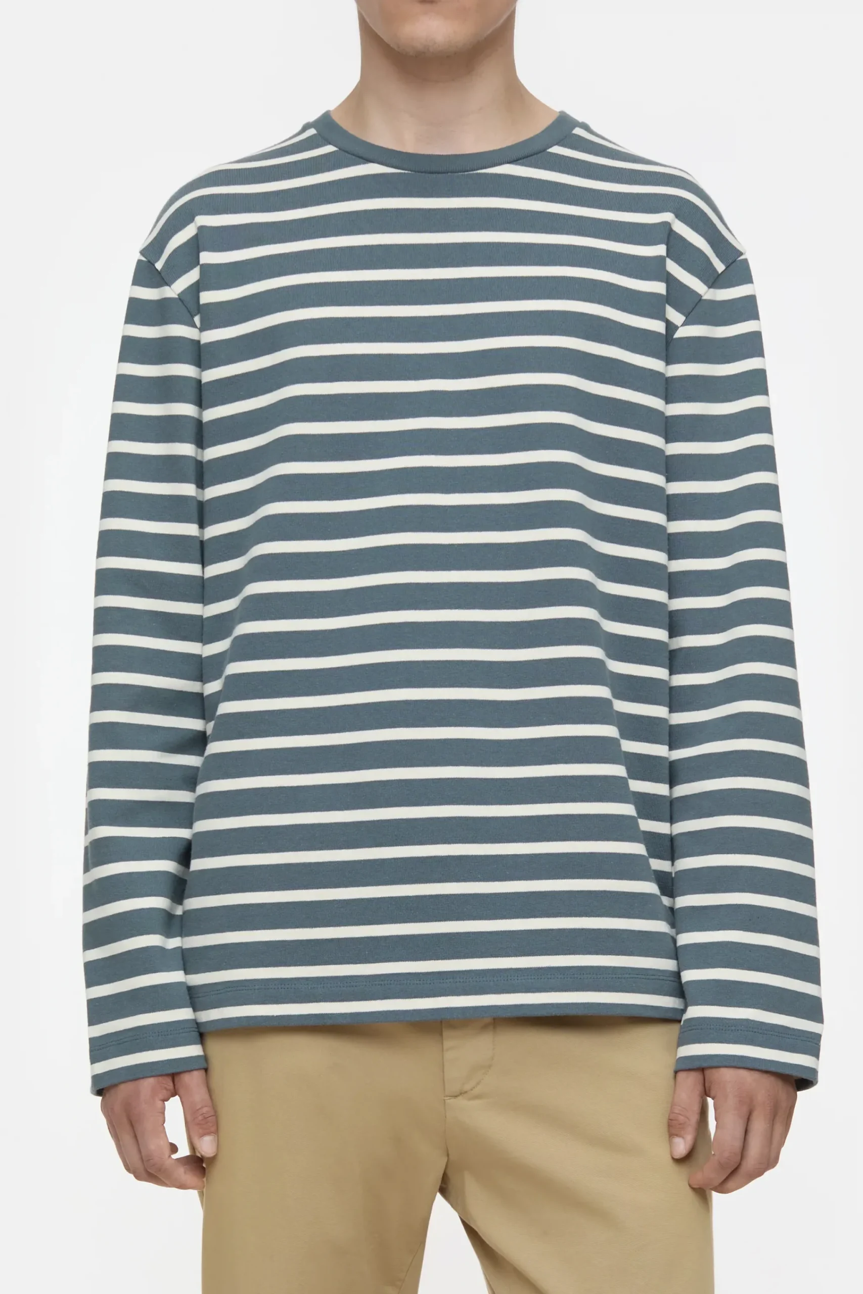 Closed T-shirts*Langarmshirt aus Baumwolle Graphiteblue