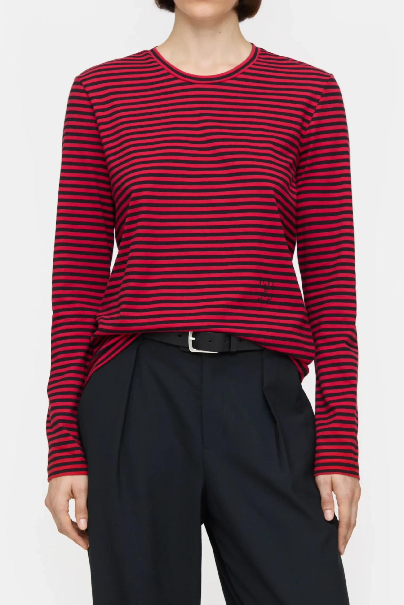 Closed T-shirts*Langarmshirt aus Bio-Baumwolle Chilipepperred