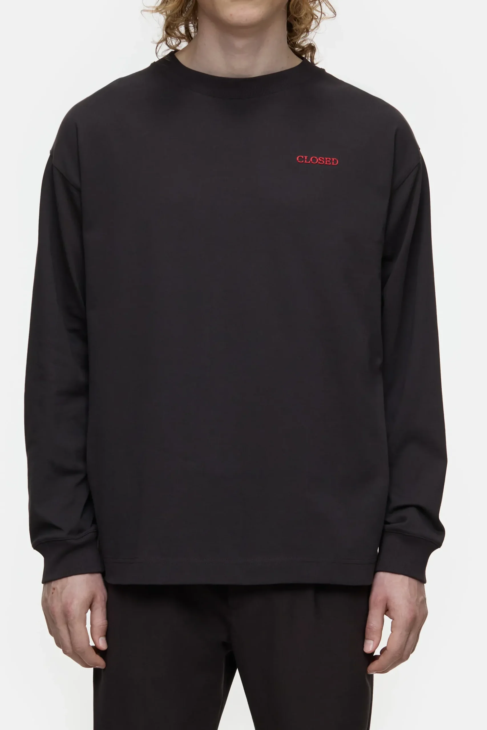 Closed T-shirts*Langarmshirt aus Bio-Baumwolle Ebony