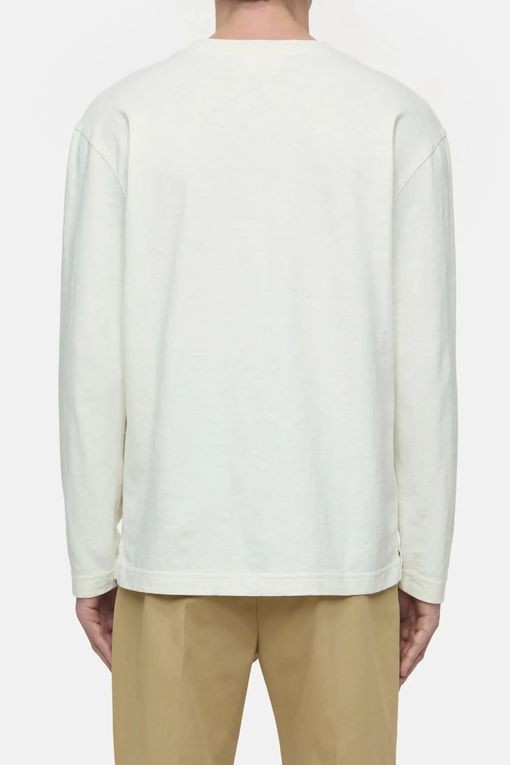 Closed T-shirts*Langarmshirt aus Bio-Baumwolle Ivory