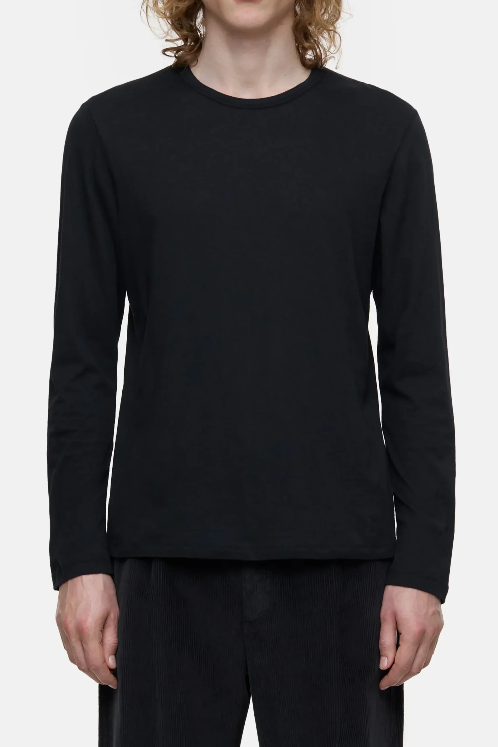 Closed T-shirts*Langarmshirt aus Bio-Baumwoll-Mix Black