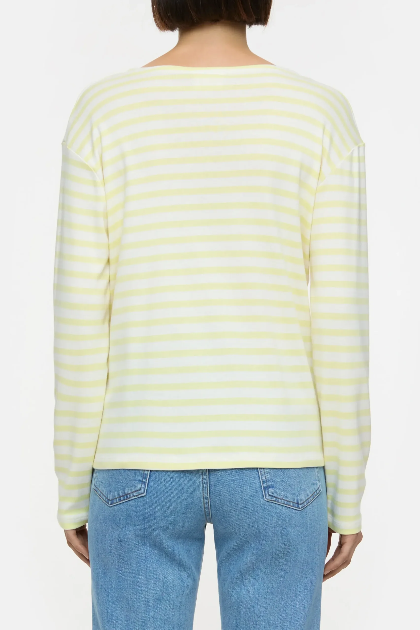 Closed T-shirts*Langarmshirt aus Bio-Baumwoll-Mix Lemonyellow