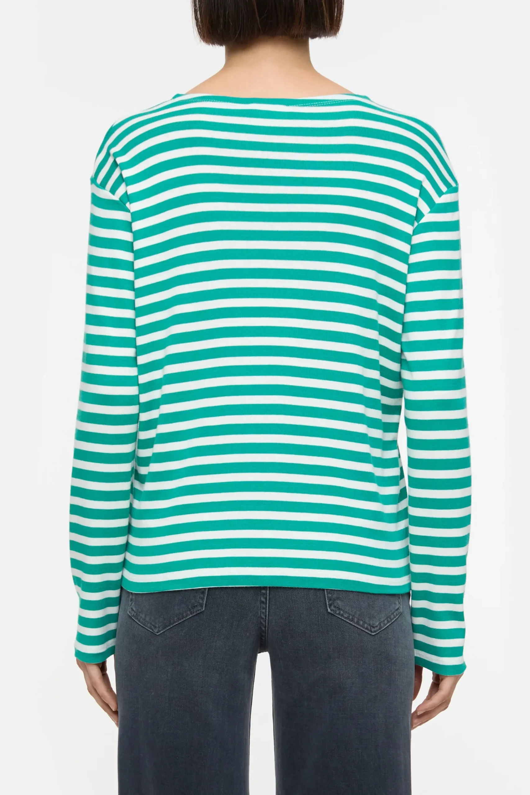 Closed T-shirts*Langarmshirt aus Bio-Baumwoll-Mix Meadowgreen