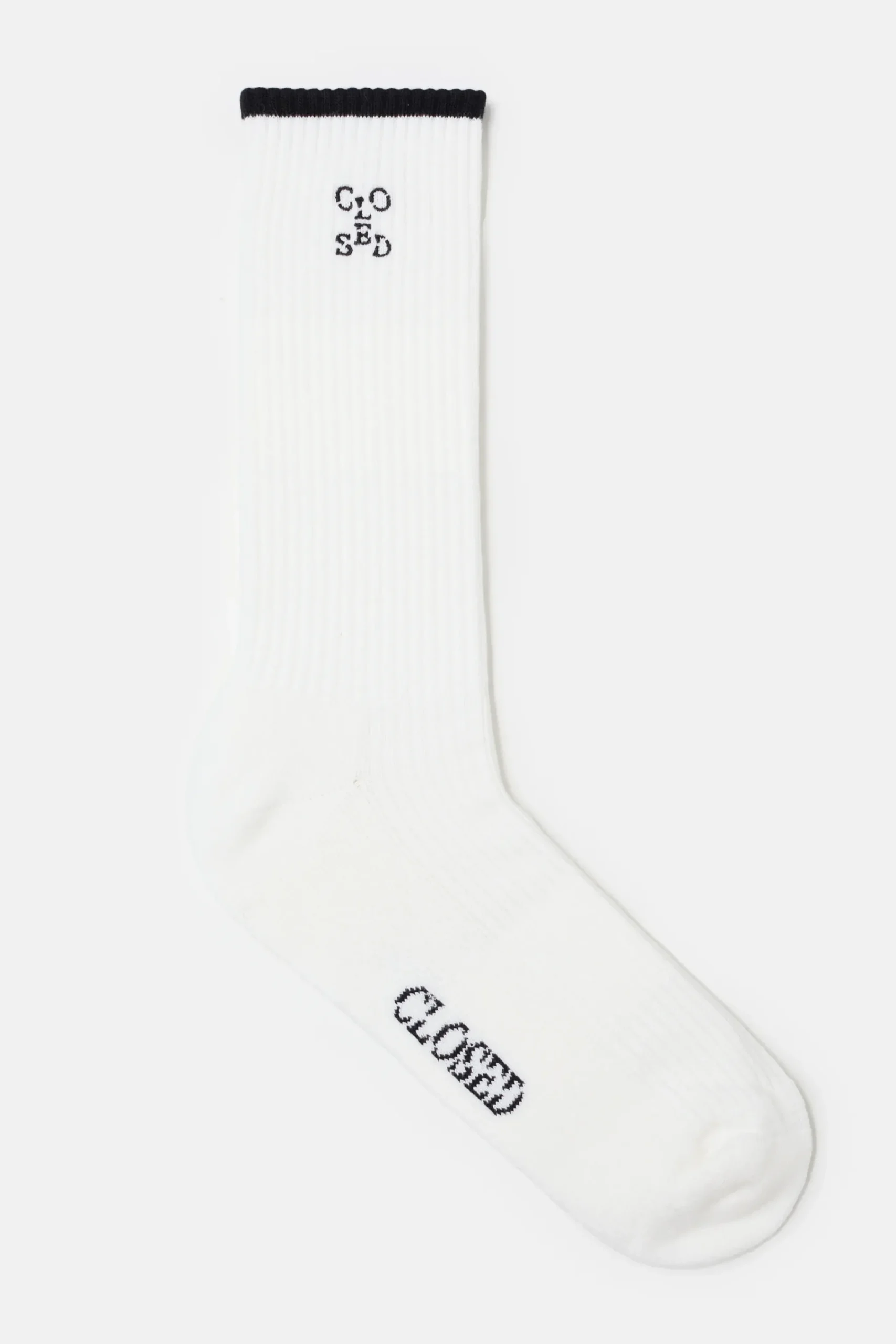 Closed Socken*Logo-Socken aus Bio-Baumwoll-Mix Ivory
