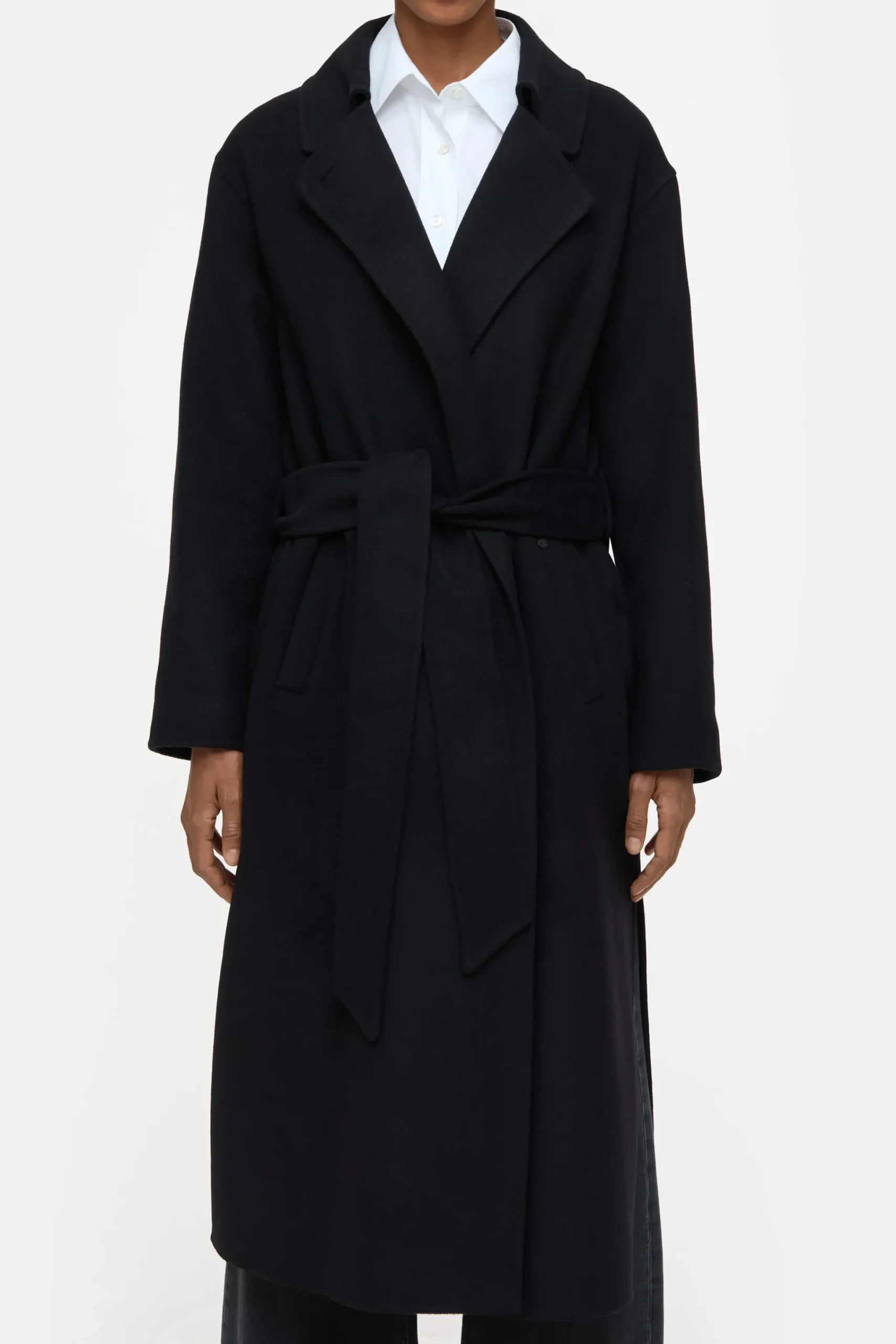 Closed Jacken & Mäntel*Mantel aus Doubleface Black