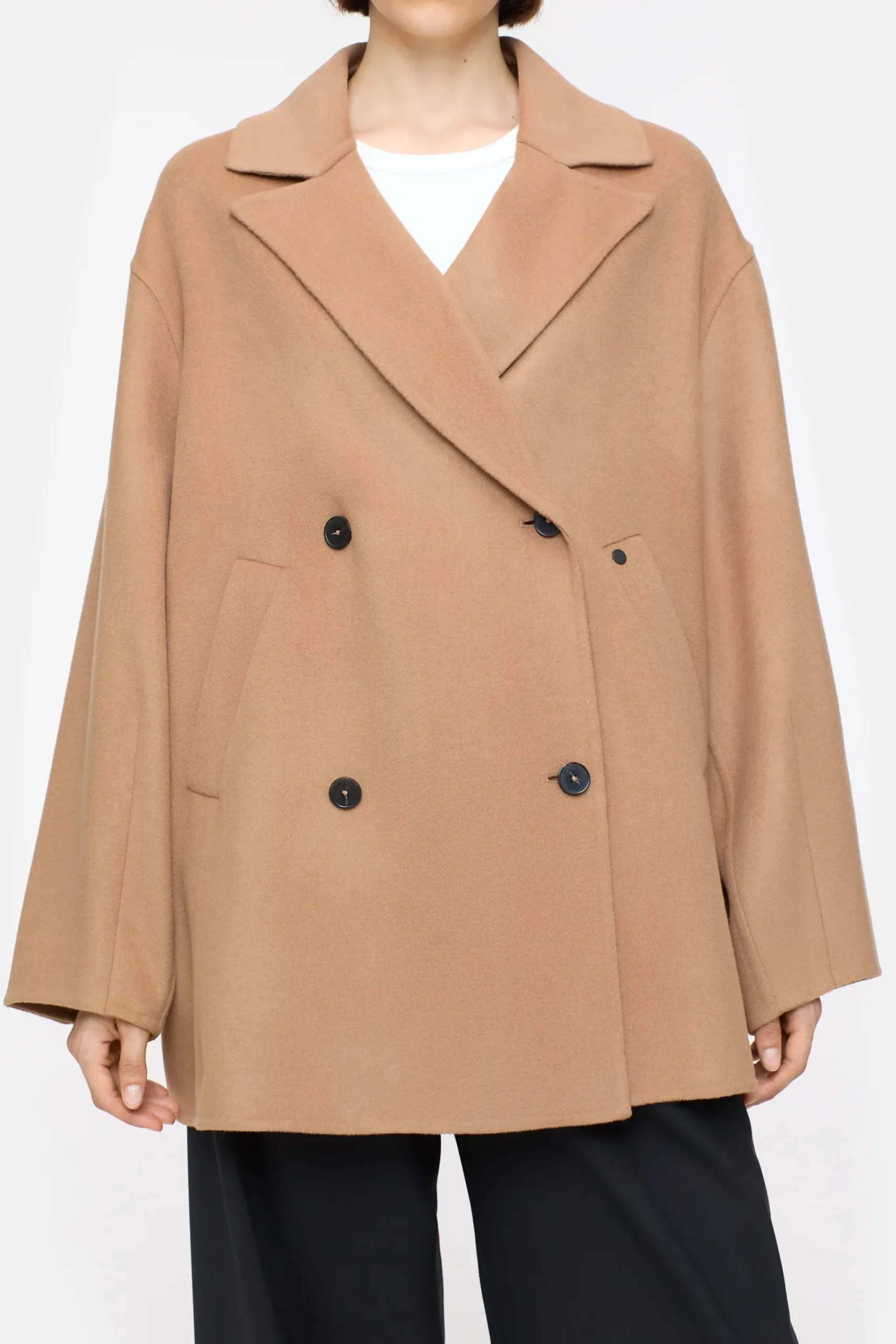 Closed Jacken & Mäntel*Manteljacke aus Doubleface Biscottibrown