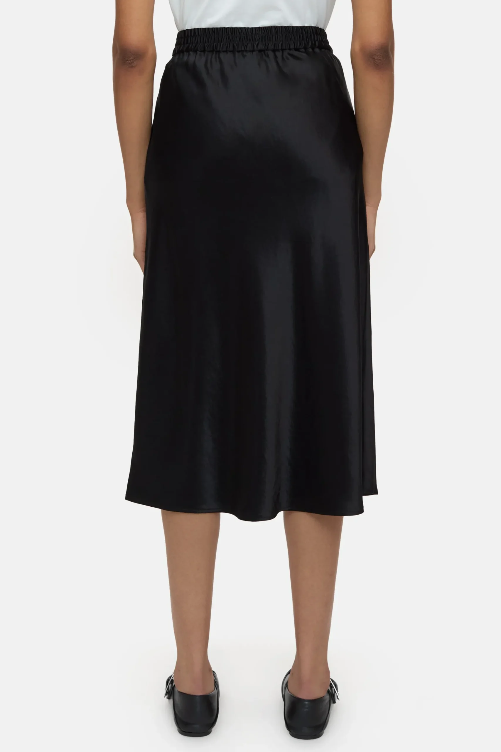 Closed Röcke*Maxirock aus Satin Black