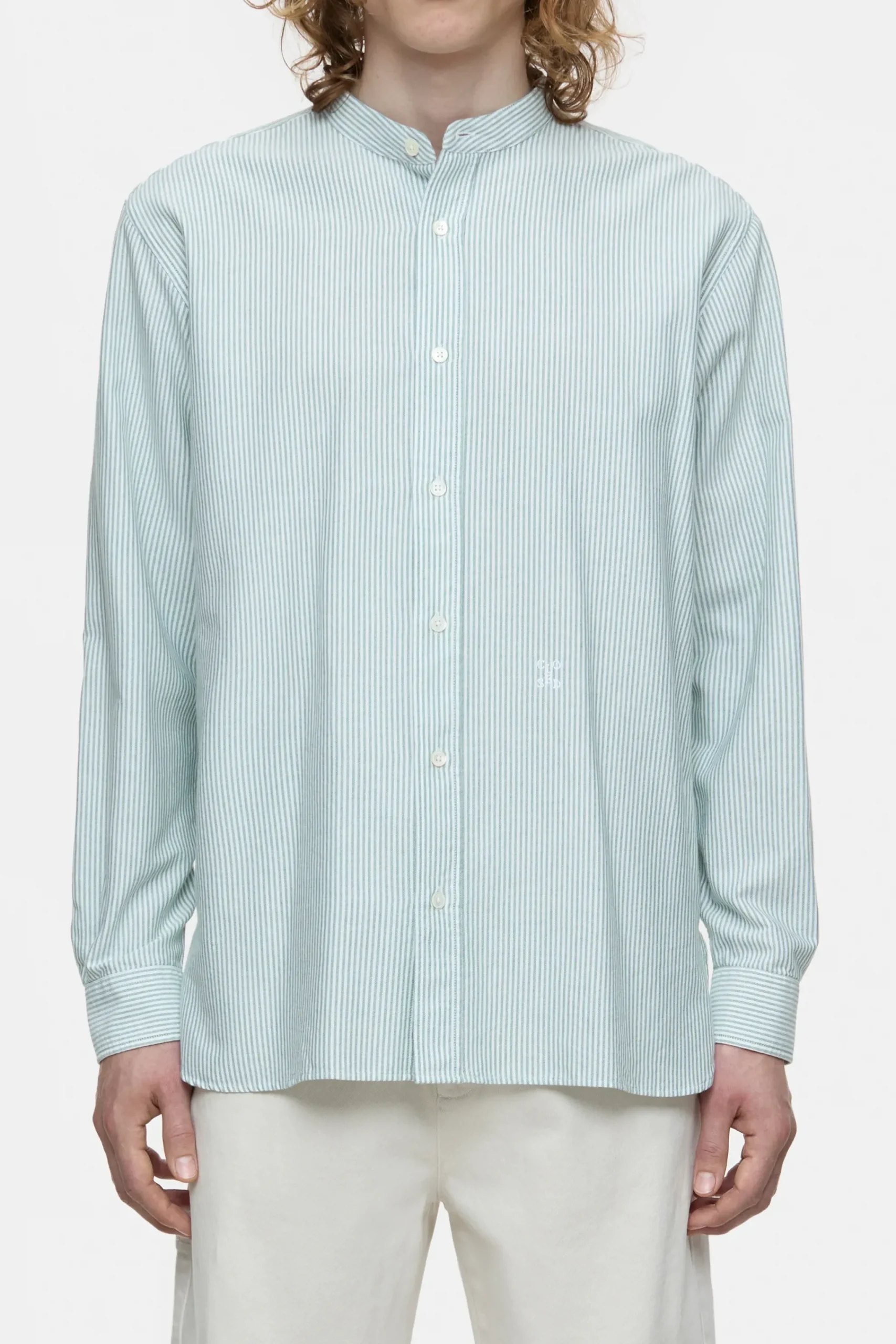 Closed Hemden*Oxford-Hemd aus Baumwolle Eucalyptus