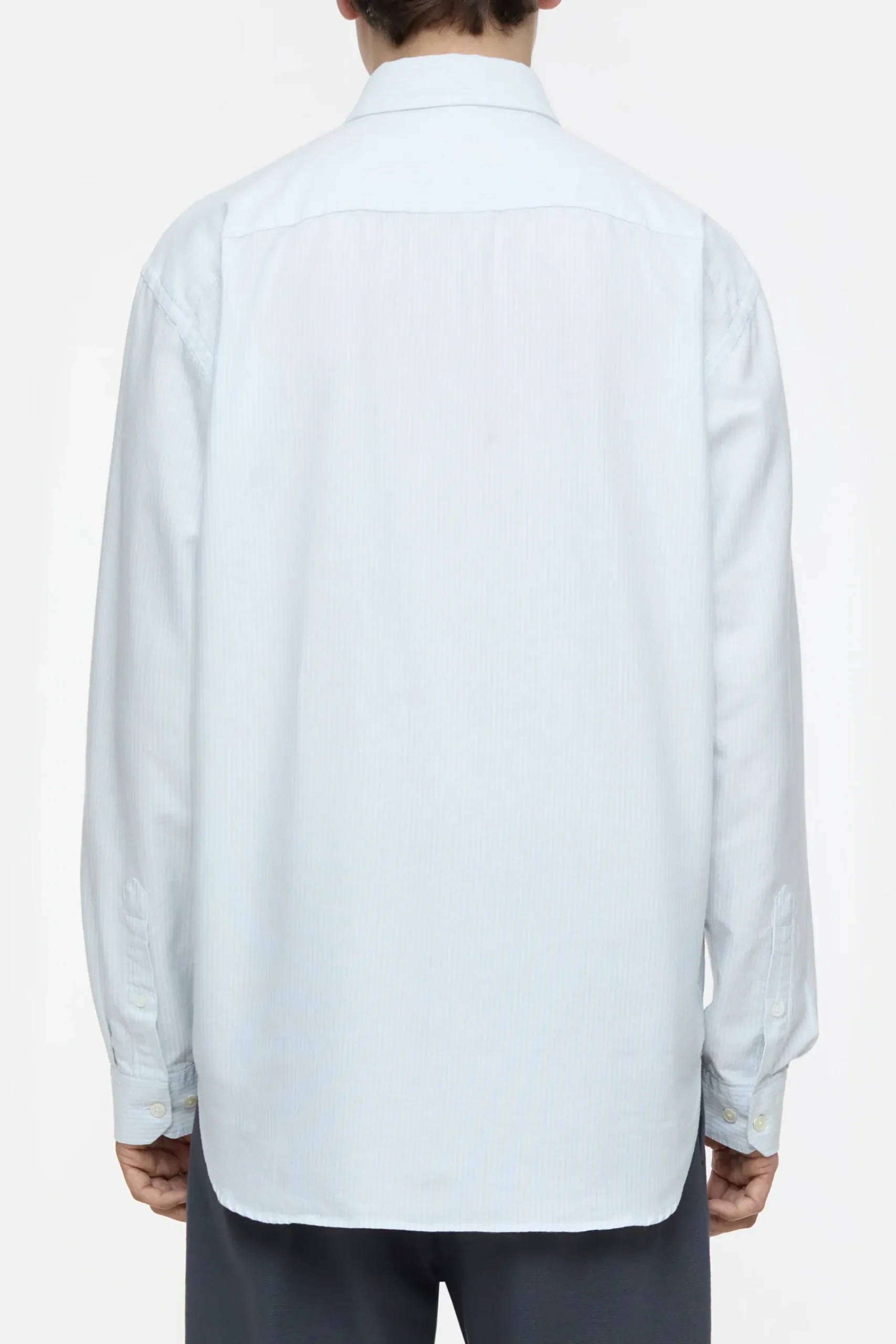 Closed Hemden*Oxford-Hemd mit Streifen Lightskyblue