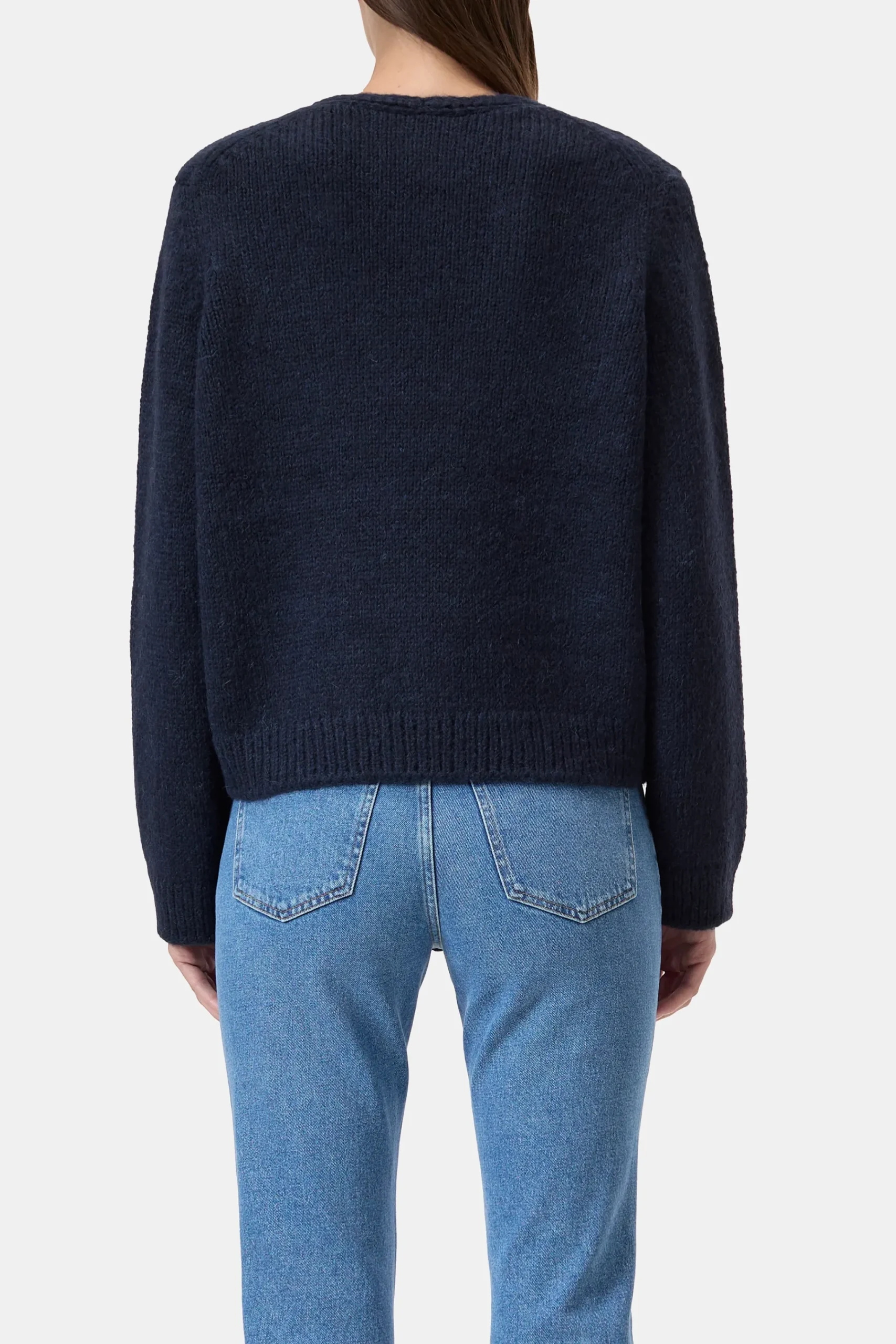 Closed Strick*Pullover aus Alpaka-Mix Darknight