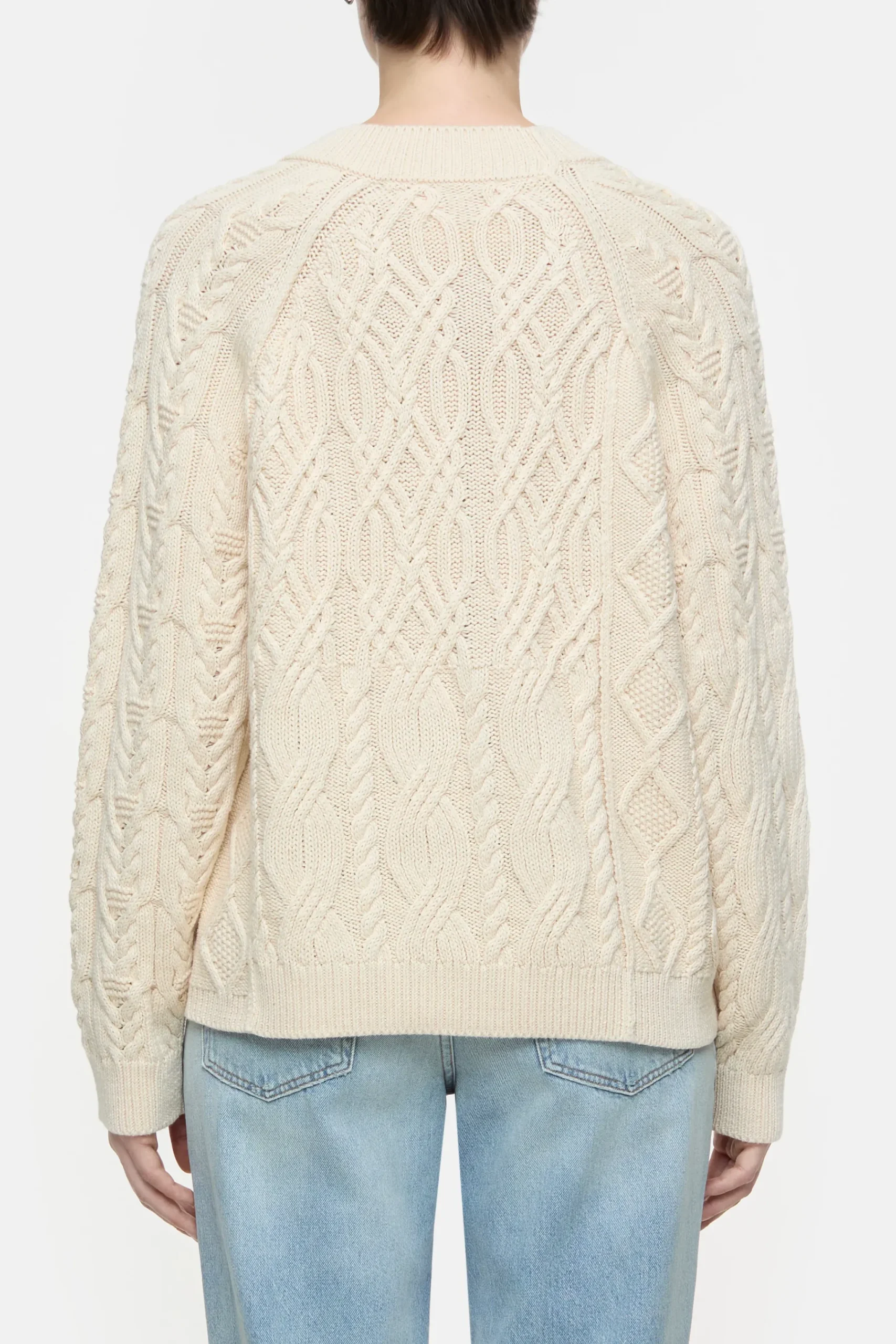 Closed Strick*Pullover aus Bio-Baumwolle Ivory