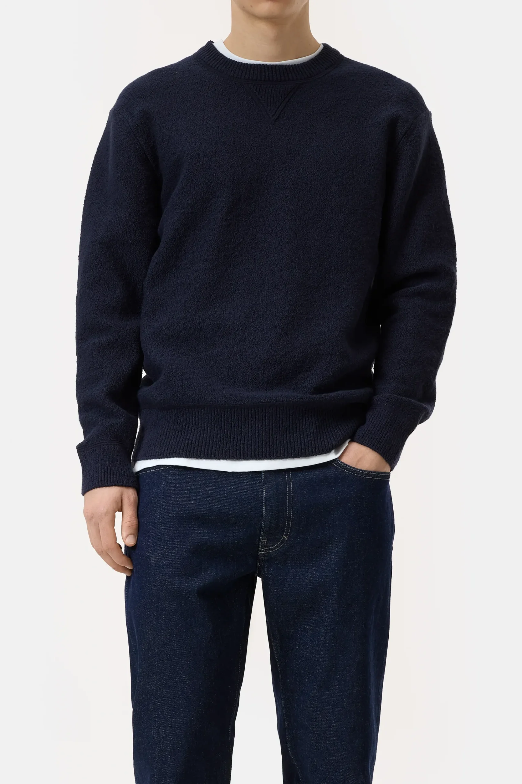 Closed Strick*Pullover aus Bio-Baumwoll-Mix Darknight