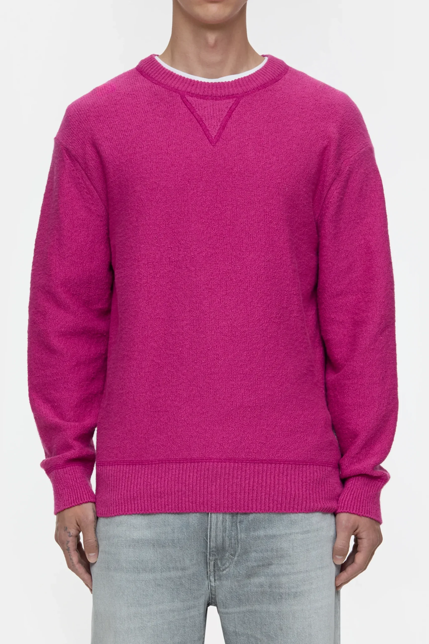 Closed Strick*Pullover aus Bio-Baumwoll-Mix Radiantpink