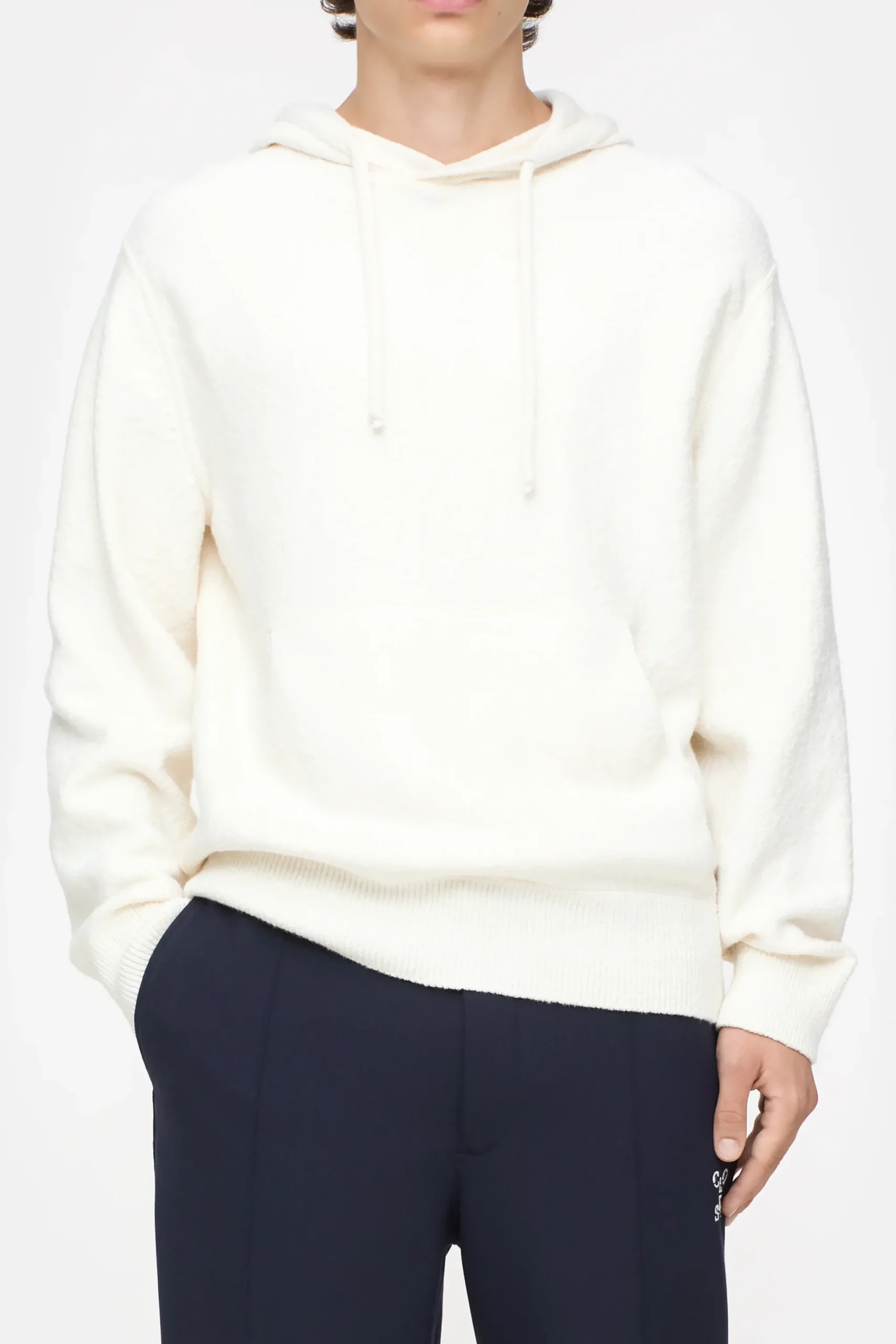 Closed Sweatshirts | Strick*Pullover aus Bio-Baumwoll-Mix Ivory