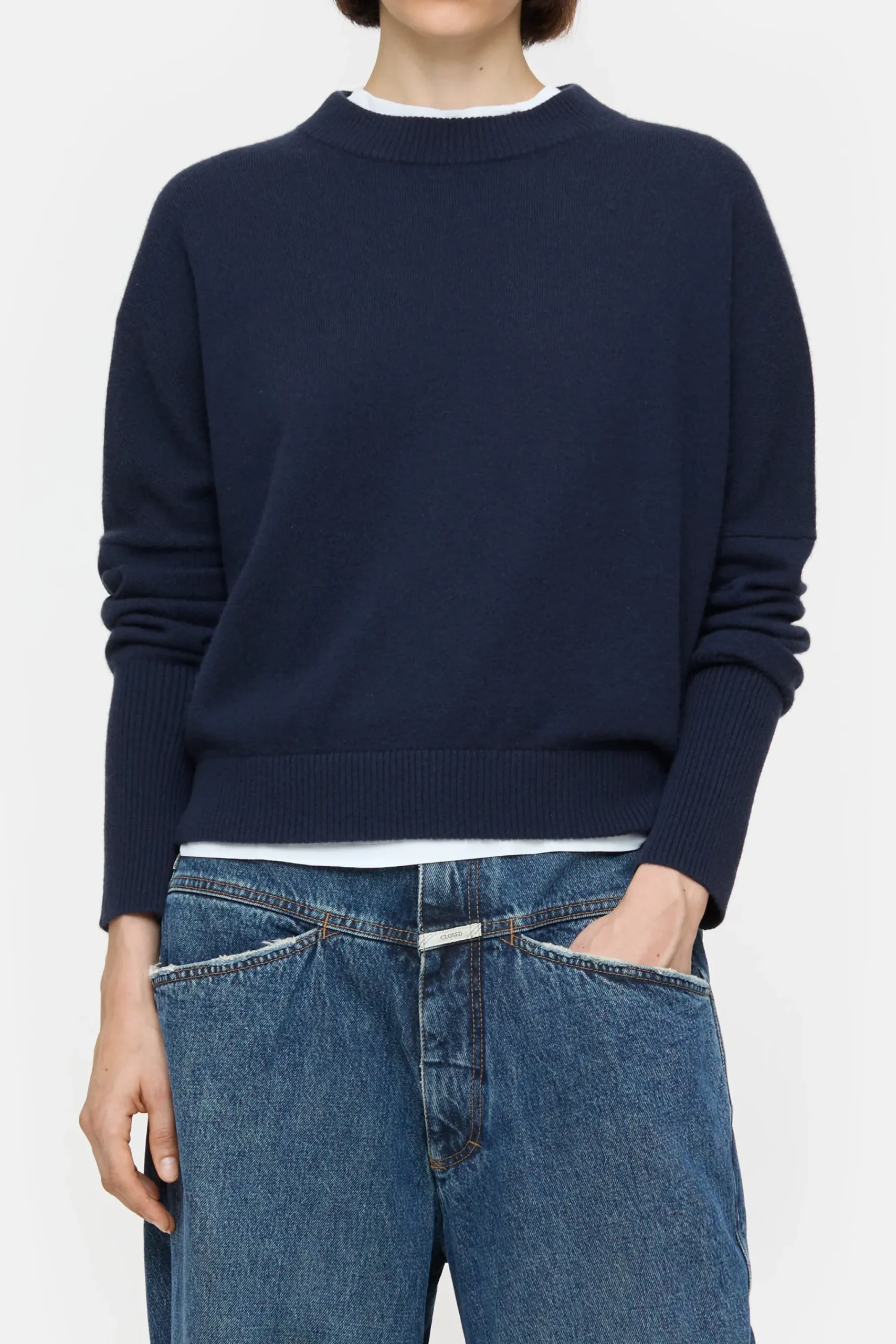 Closed Strick*Pullover aus Kaschmir Darknight