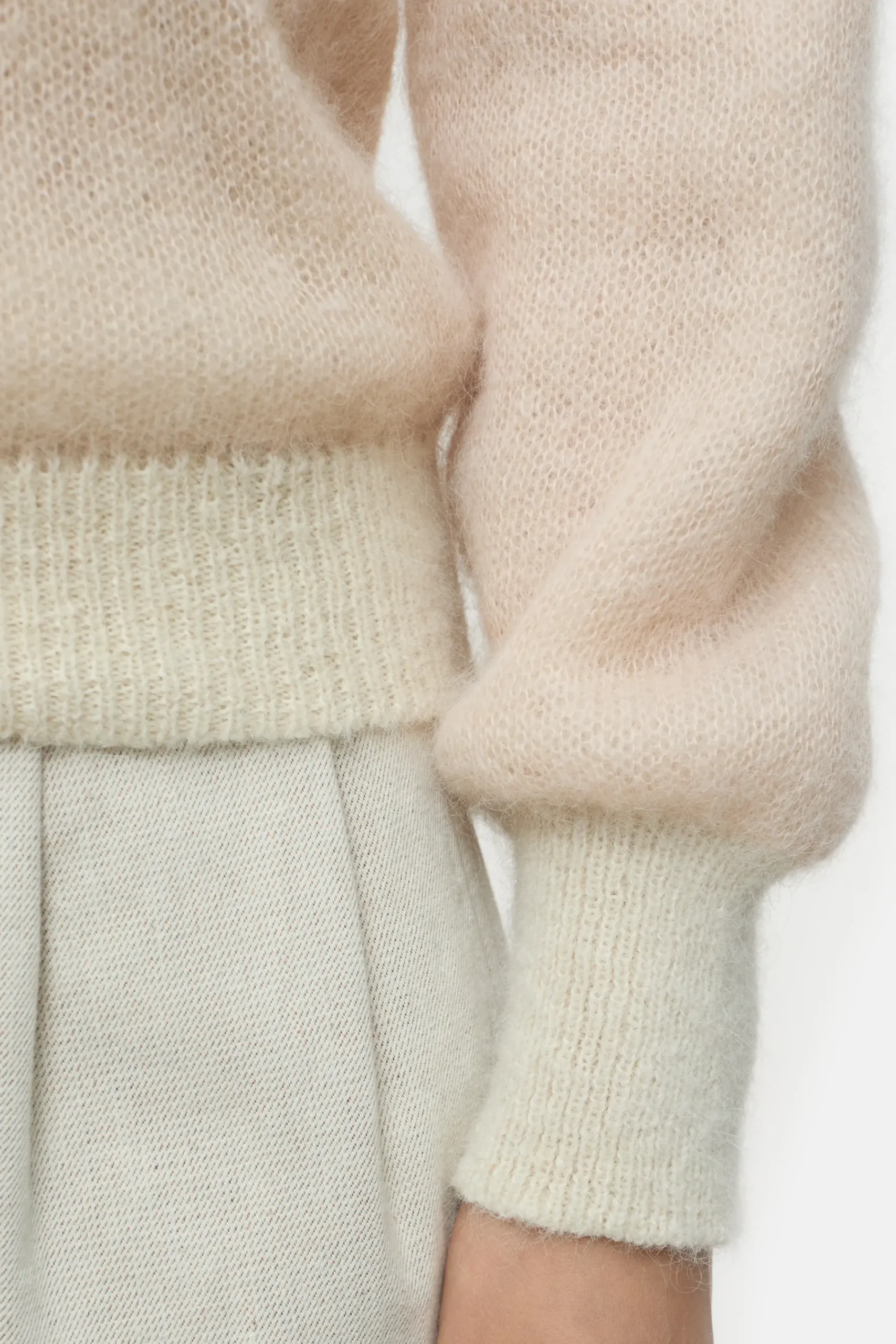 Closed Strick*Pullover aus Mohair-Mix Englishrose