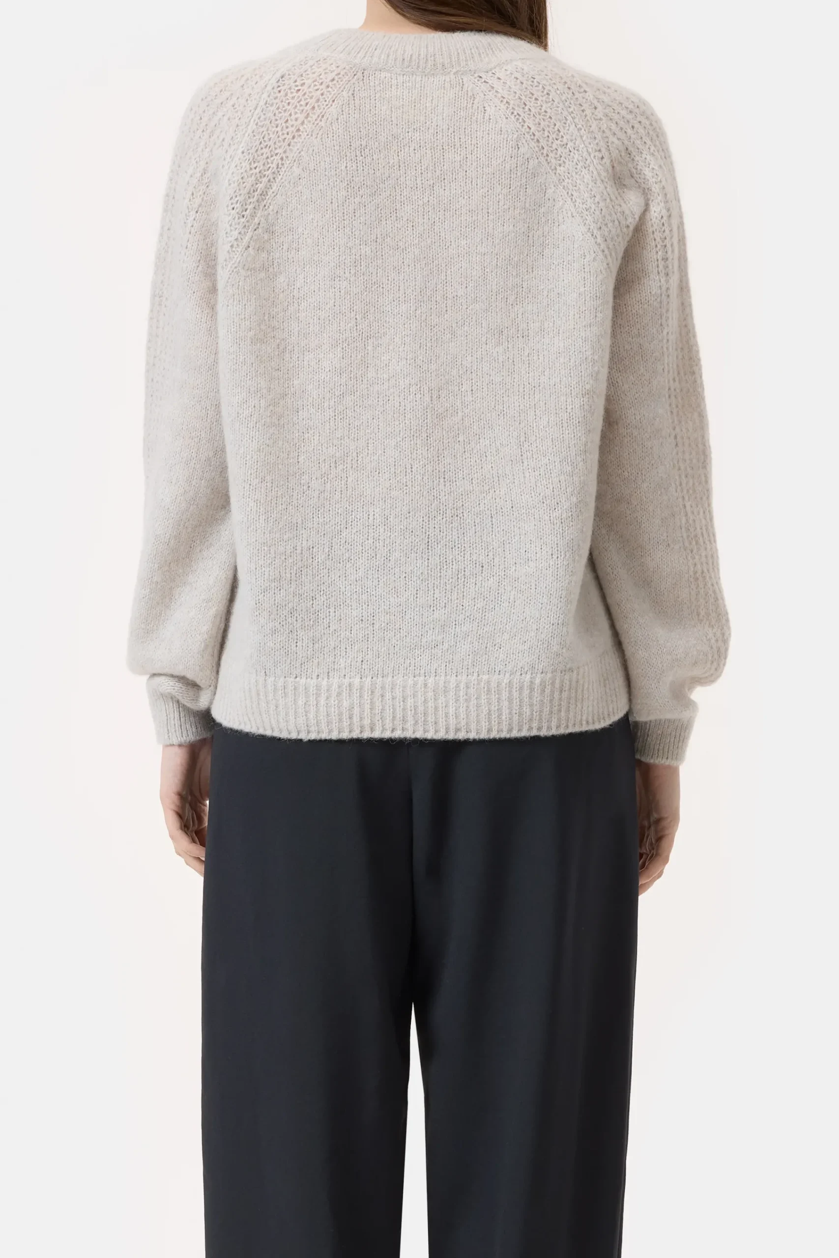 Closed Strick*Pullover aus Woll-Alpaka-Mix Stonebeige