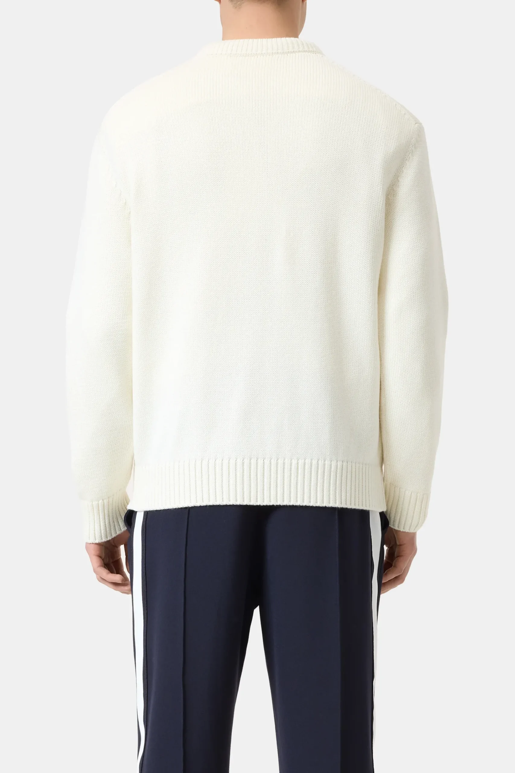 Closed Strick*Pullover aus Woll-Mix Ivory