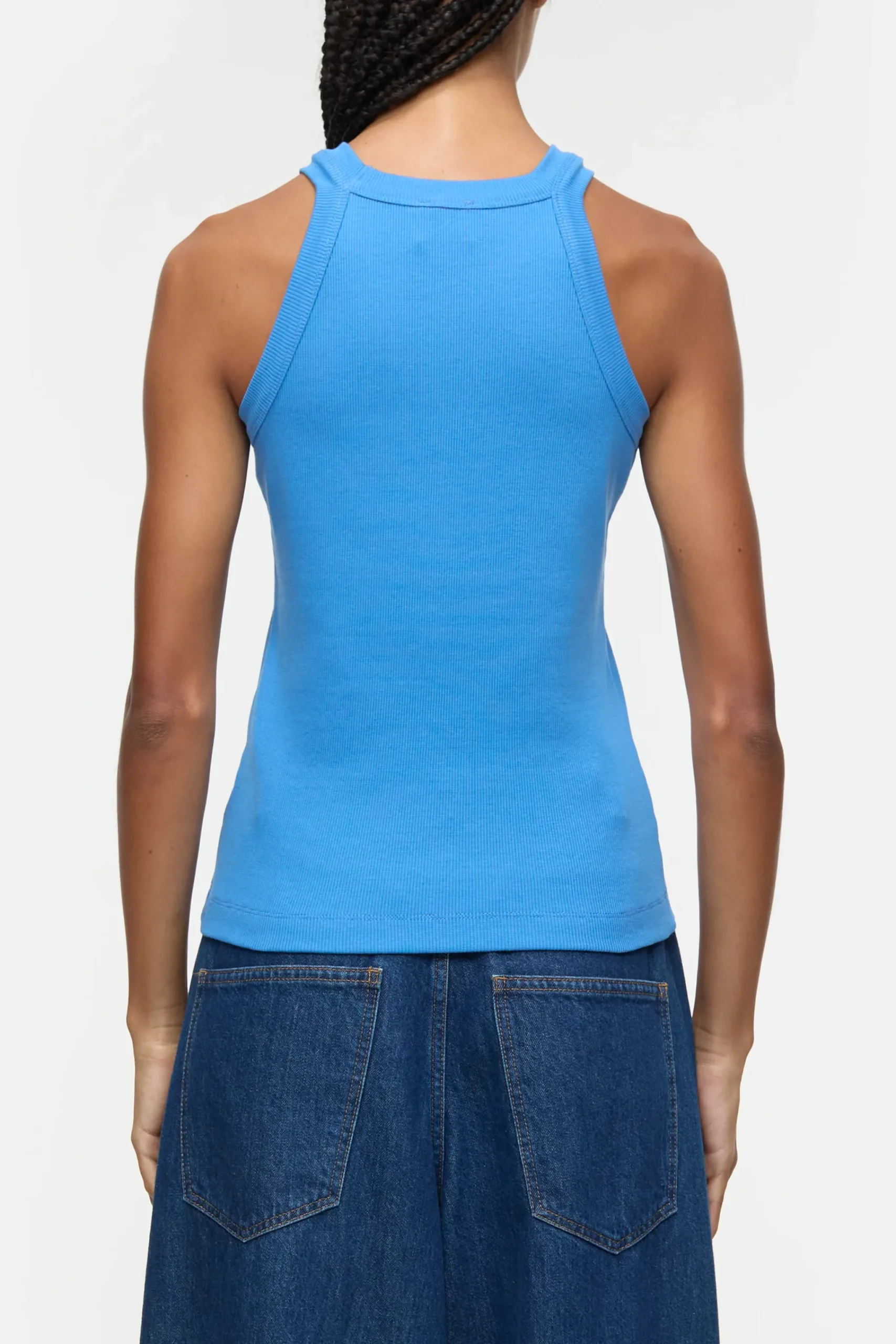 Closed T-shirts*Racer Top aus Bio-Baumwoll-Mix Lakeblue