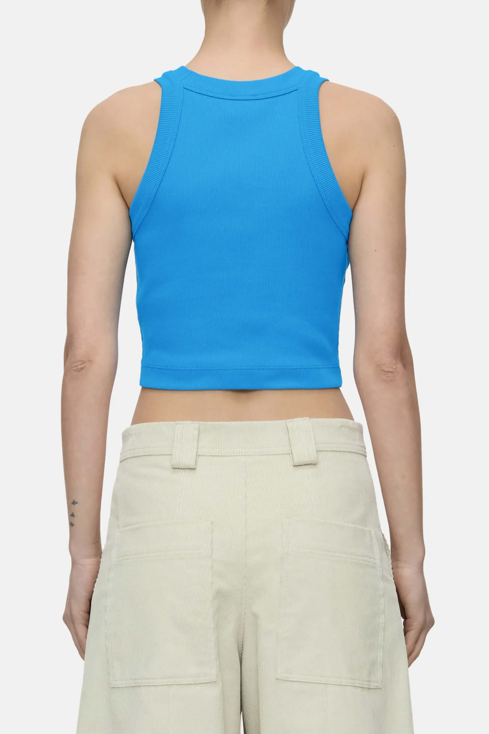 Closed T-shirts*Racer Top aus Bio-Baumwoll-Mix Lakeblue