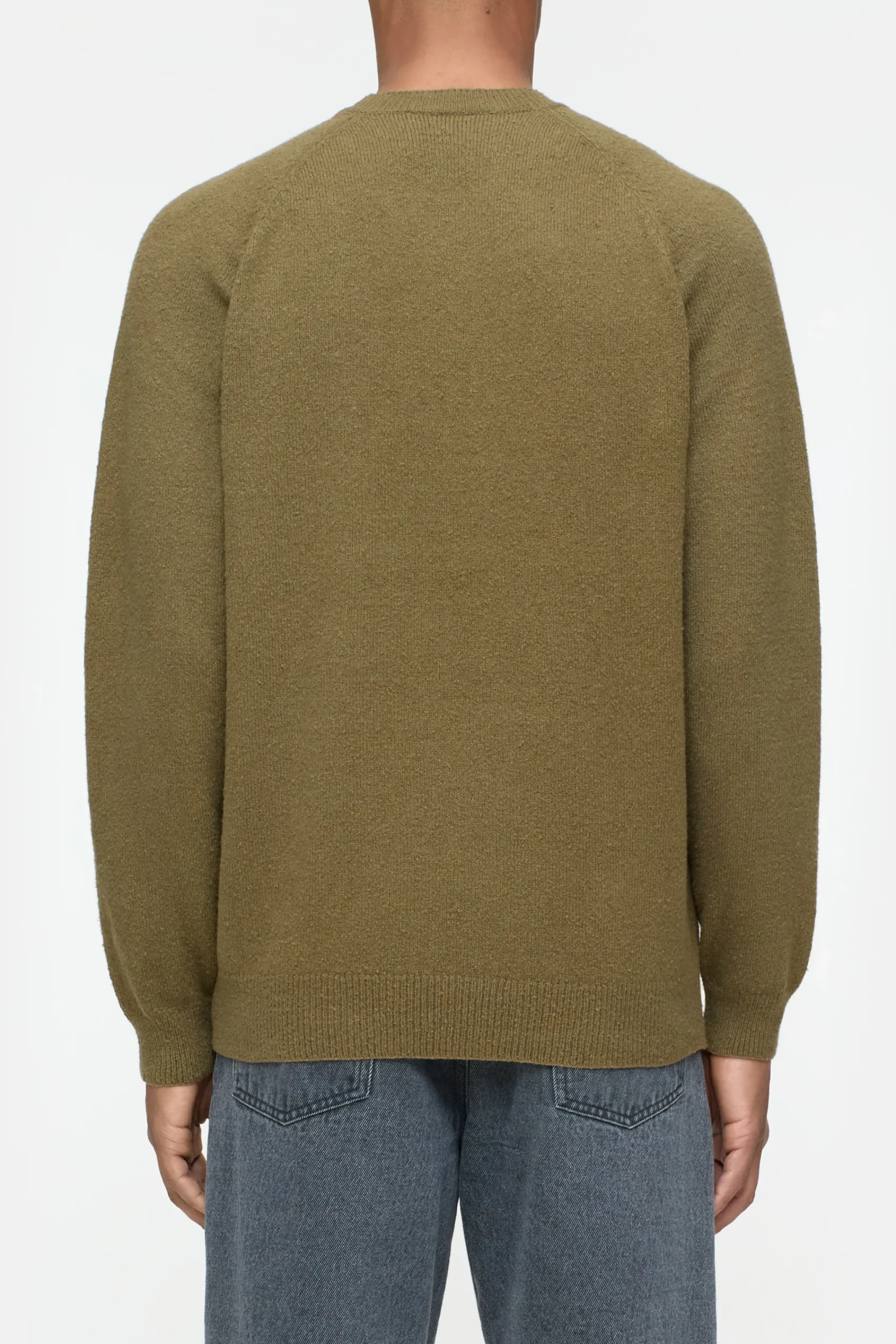 Closed Strick*Raglan-Pullover aus Bio-Baumwoll-Mix Goldenmoss