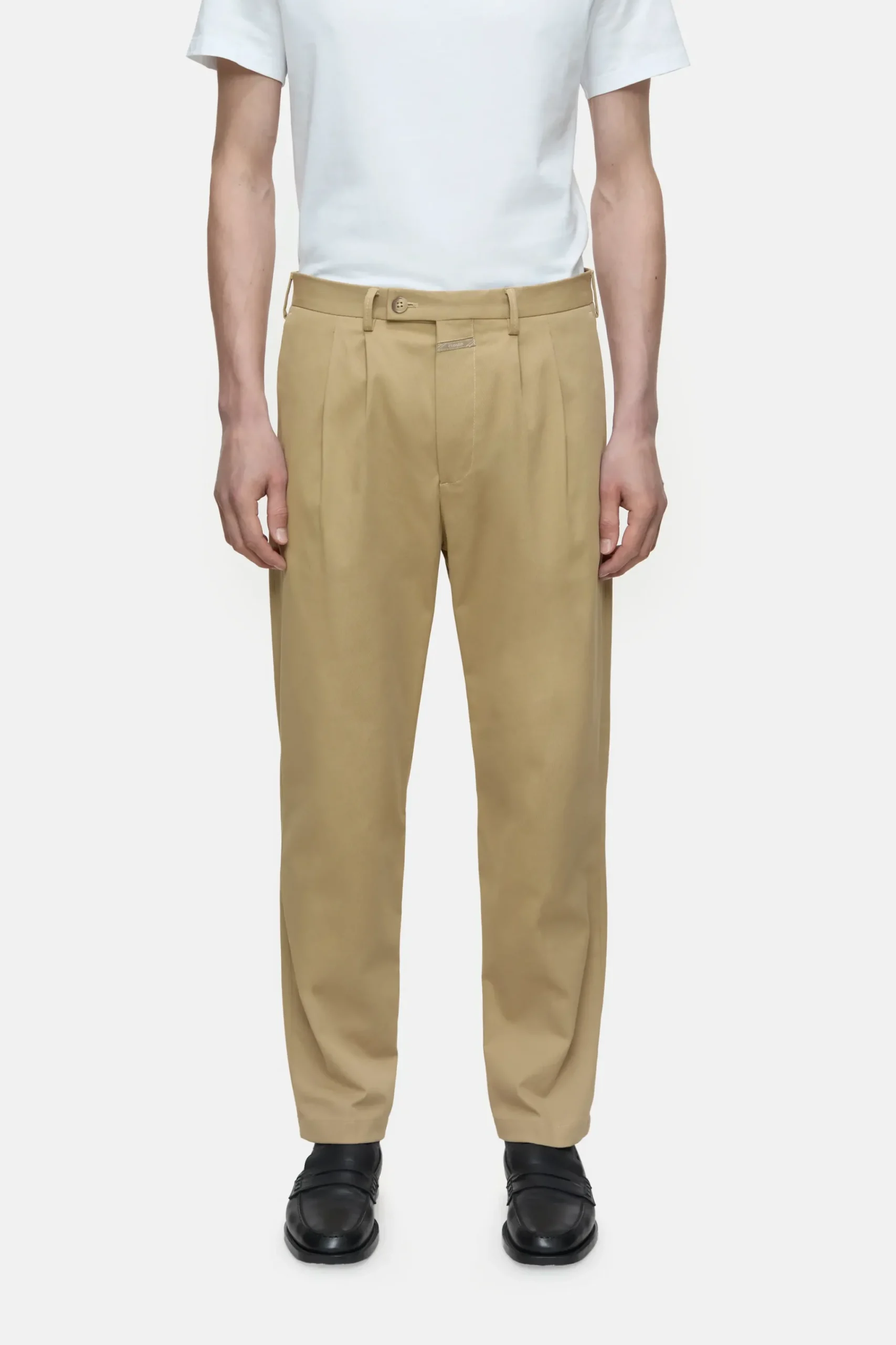 Closed Hosen*Regular Pants - Style Name Bergen Tapered Taupebeige