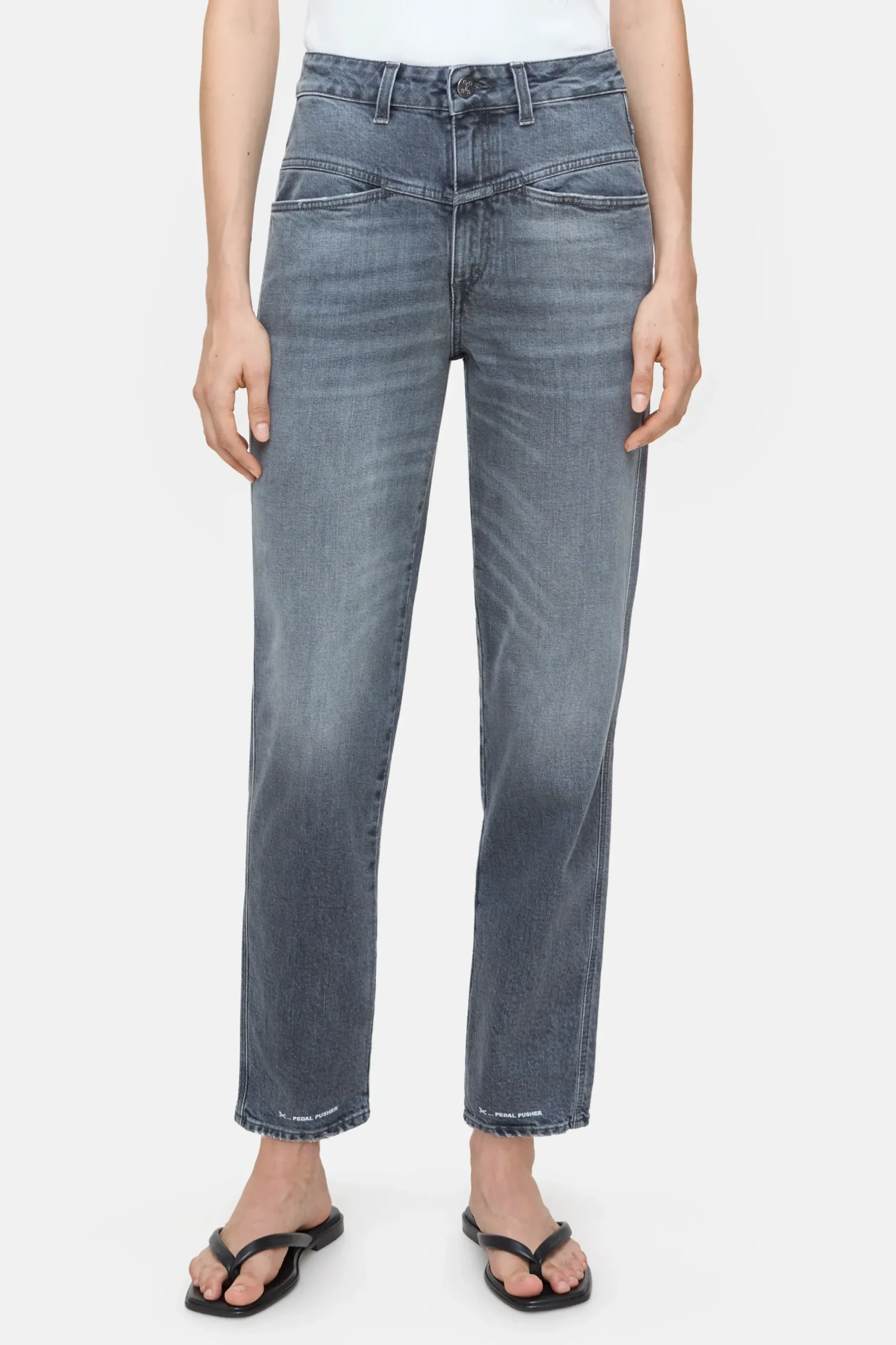 Closed Jeans | Relaxed Fit*Relaxed Jeans - Style Name Pedal Pusher Midgrey