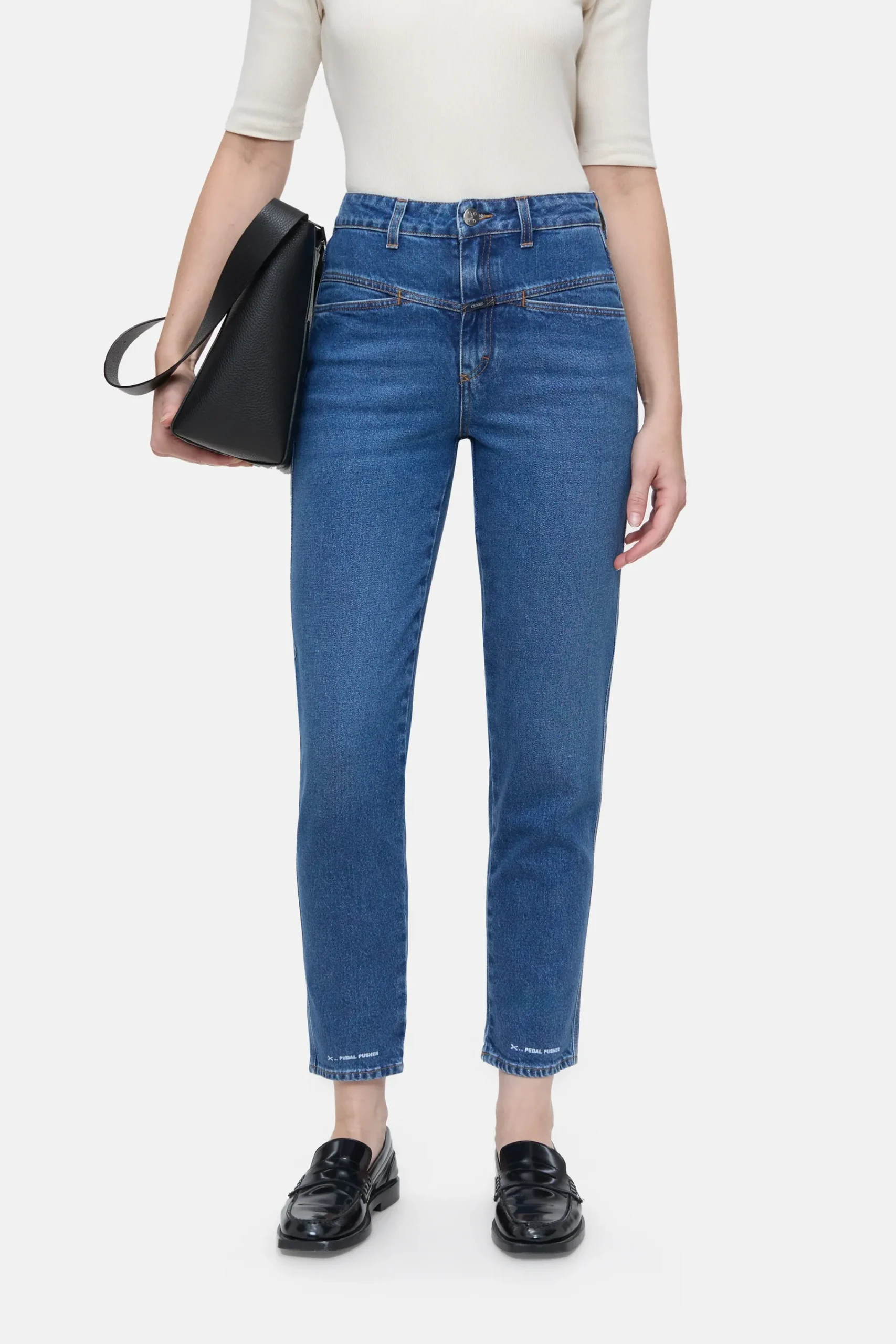 Closed Jeans | Relaxed Fit*Relaxed Jeans - Style Name Pedal Pusher Midblue