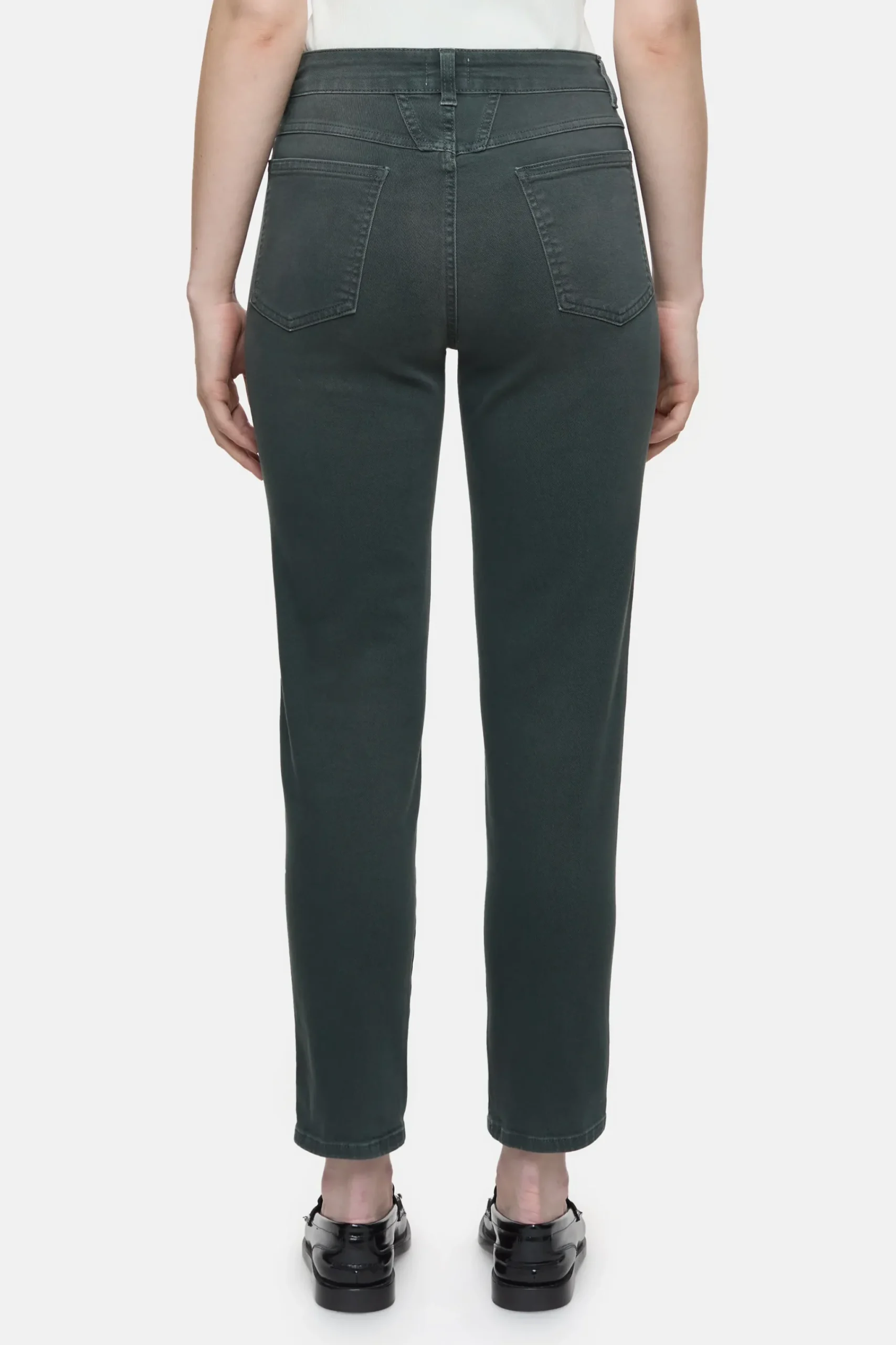 Closed Jeans | Relaxed Fit*Relaxed Jeans - Style Name Pedal Pusher Pinigreen