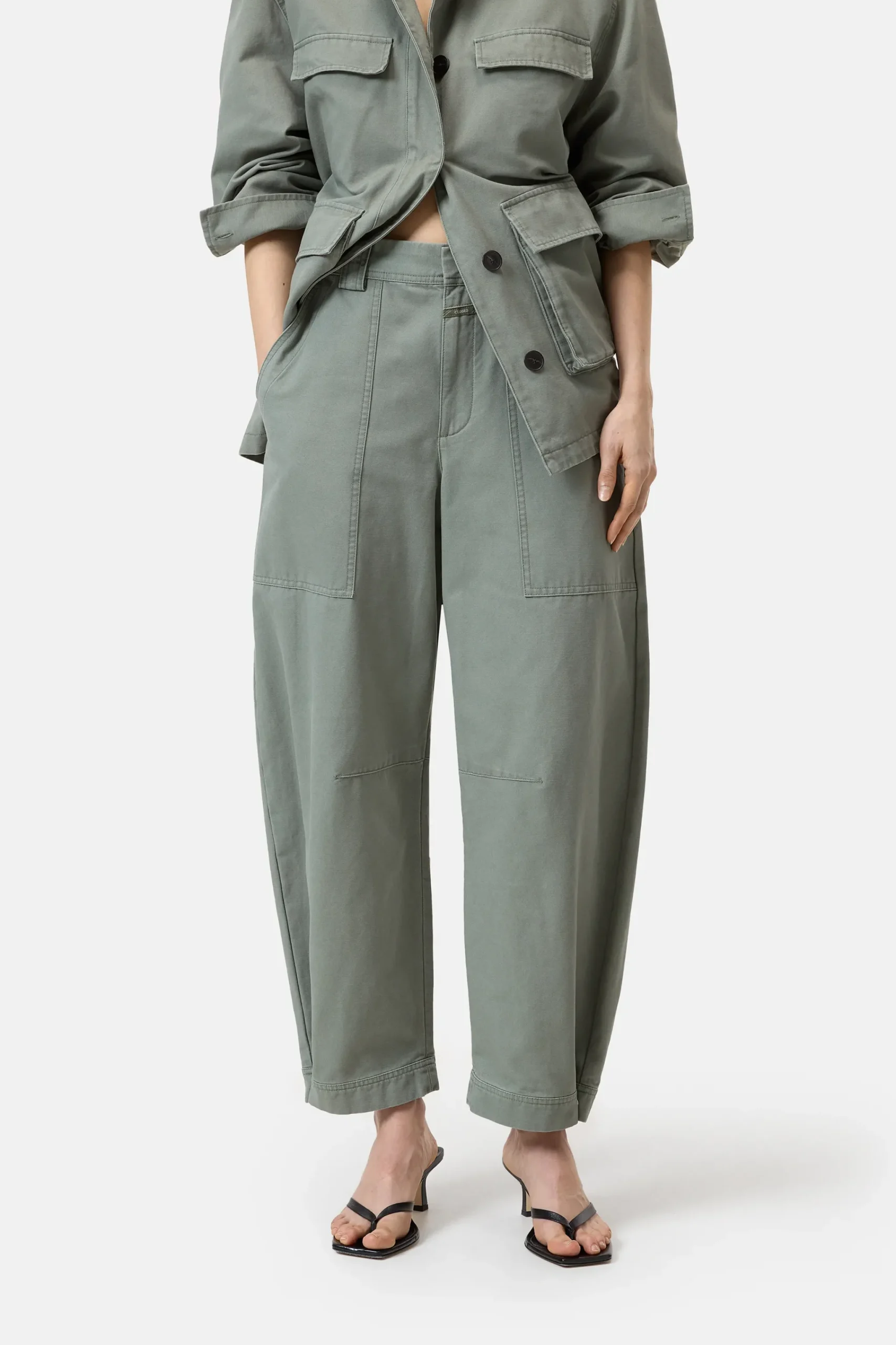 Closed Hosen*Relaxed Jeans - Style Name Rhannon Fadedgreen