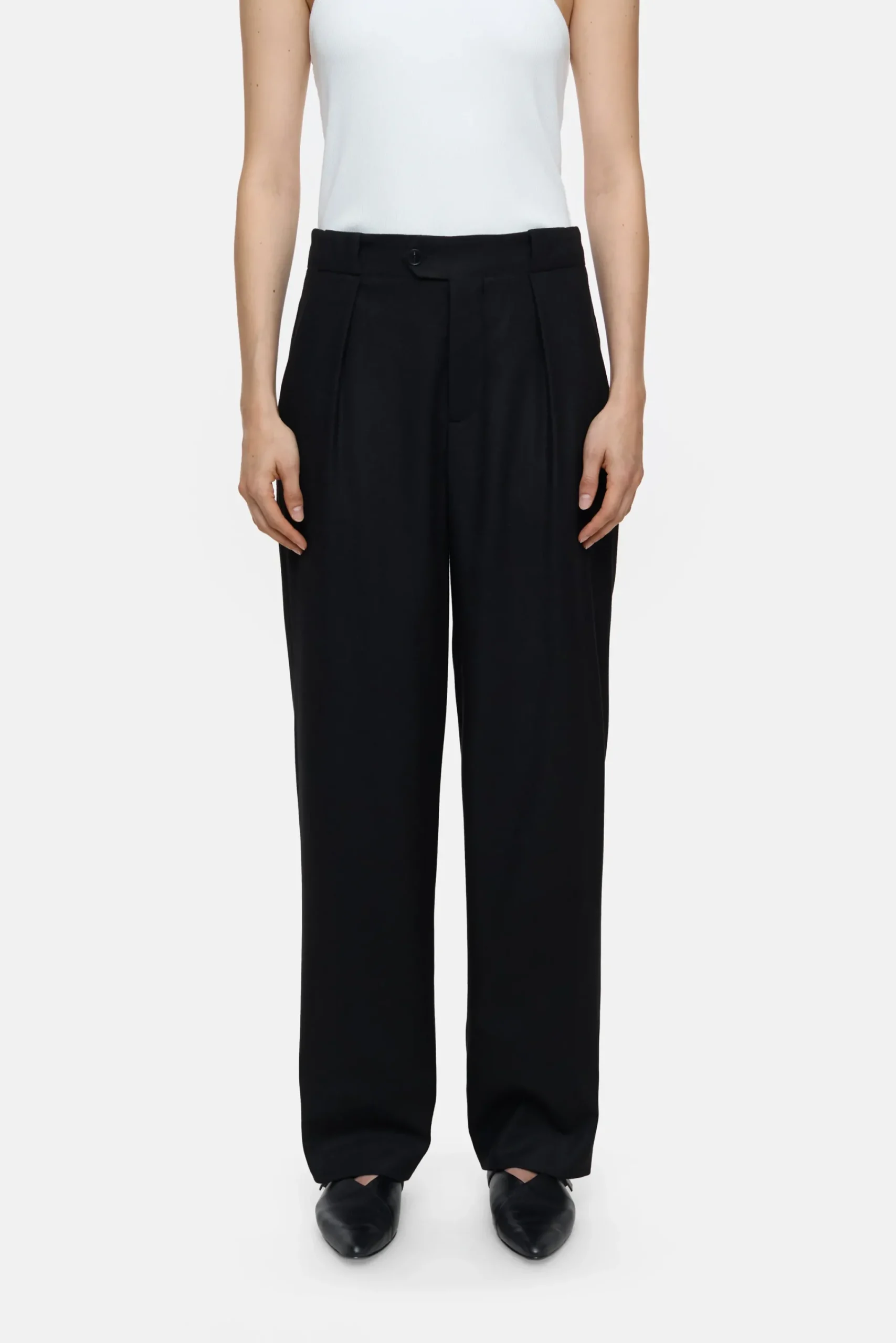 Closed Hosen*Relaxed Pants - Style Name Mawson Black