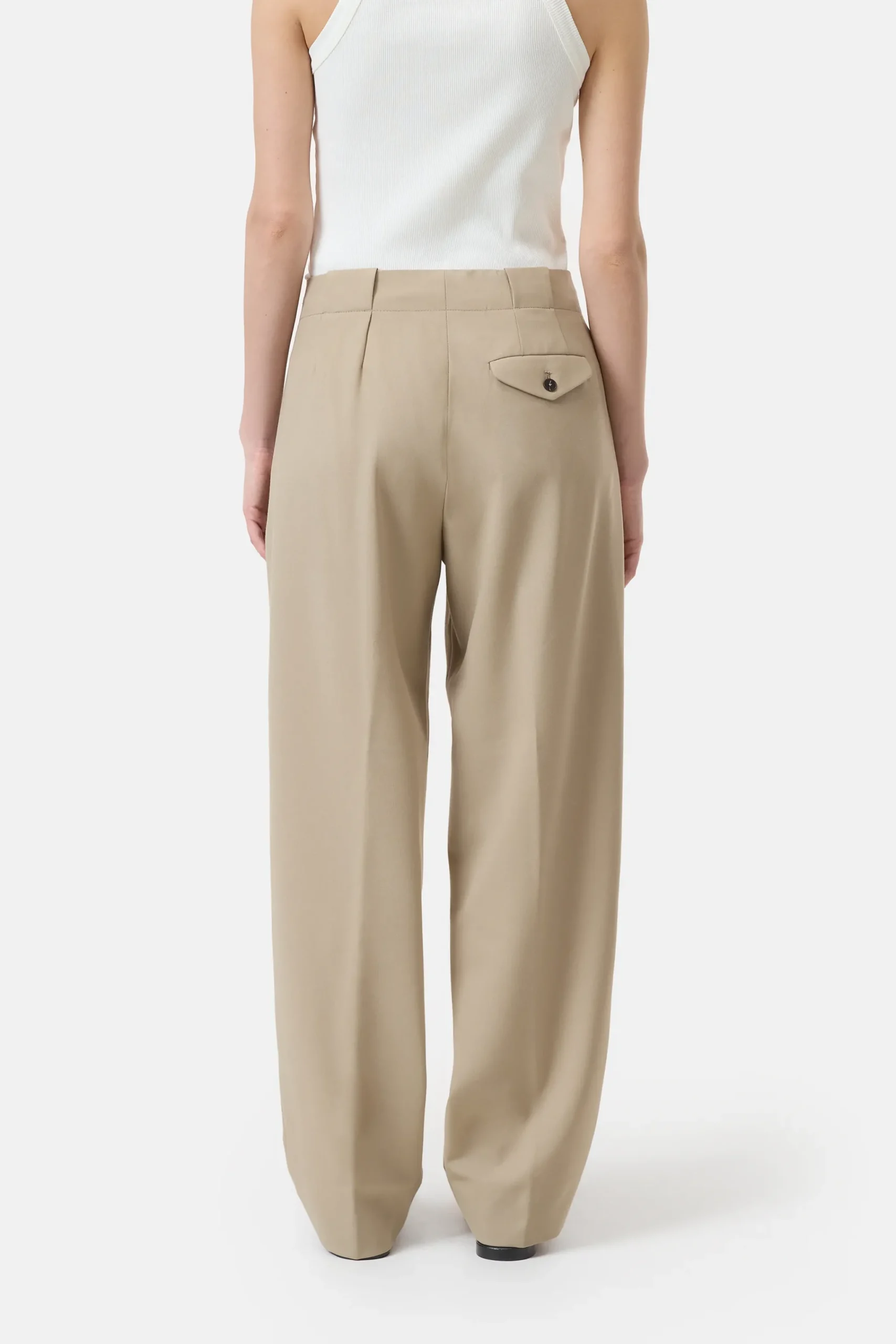 Closed Hosen*Relaxed Pants - Style Name Mawson Darkchinobeige
