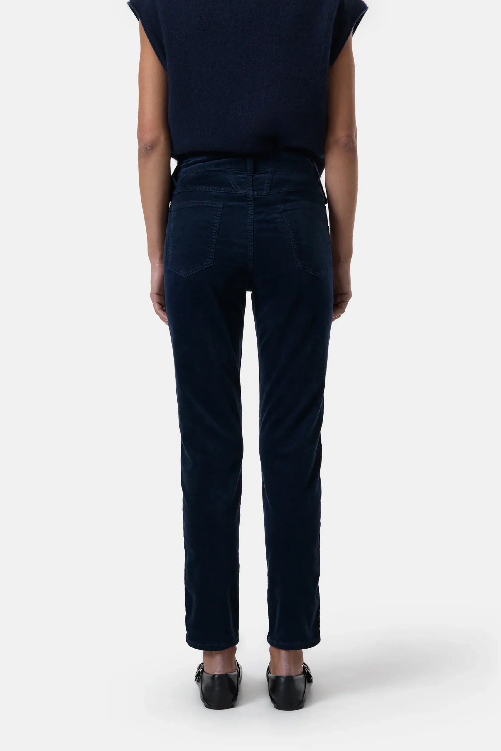 Closed Hosen*Relaxed Pants - Style Name Pedal Pusher Darknight