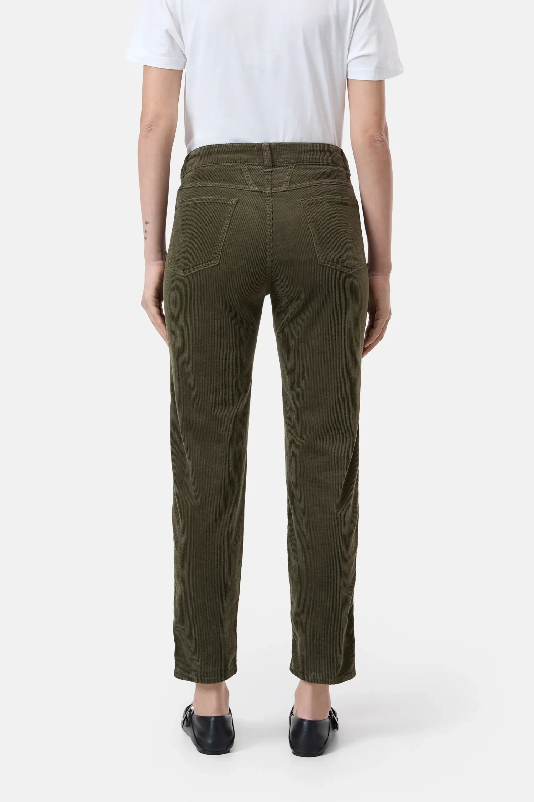 Closed Hosen*Relaxed Pants - Style Name Pedal Pusher Vergreen