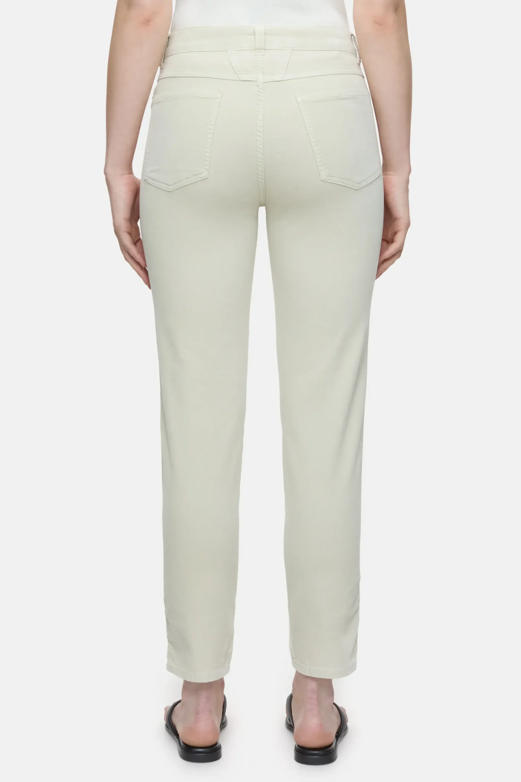 Closed Hosen*Relaxed Pants - Style Name Pedal Pusher Sabbiabeige