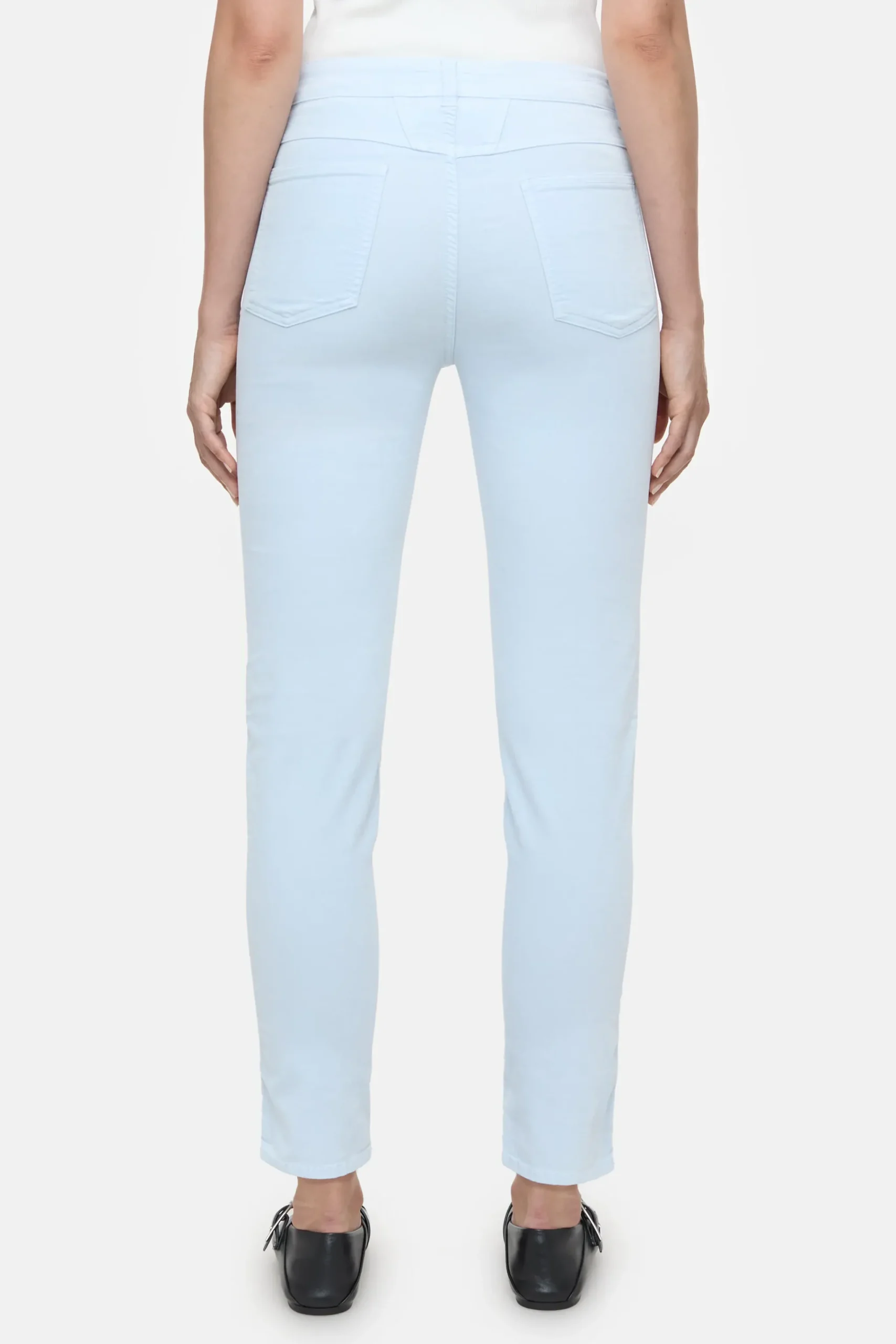 Closed Hosen*Relaxed Pants - Style Name Pedal Pusher Lazioblue