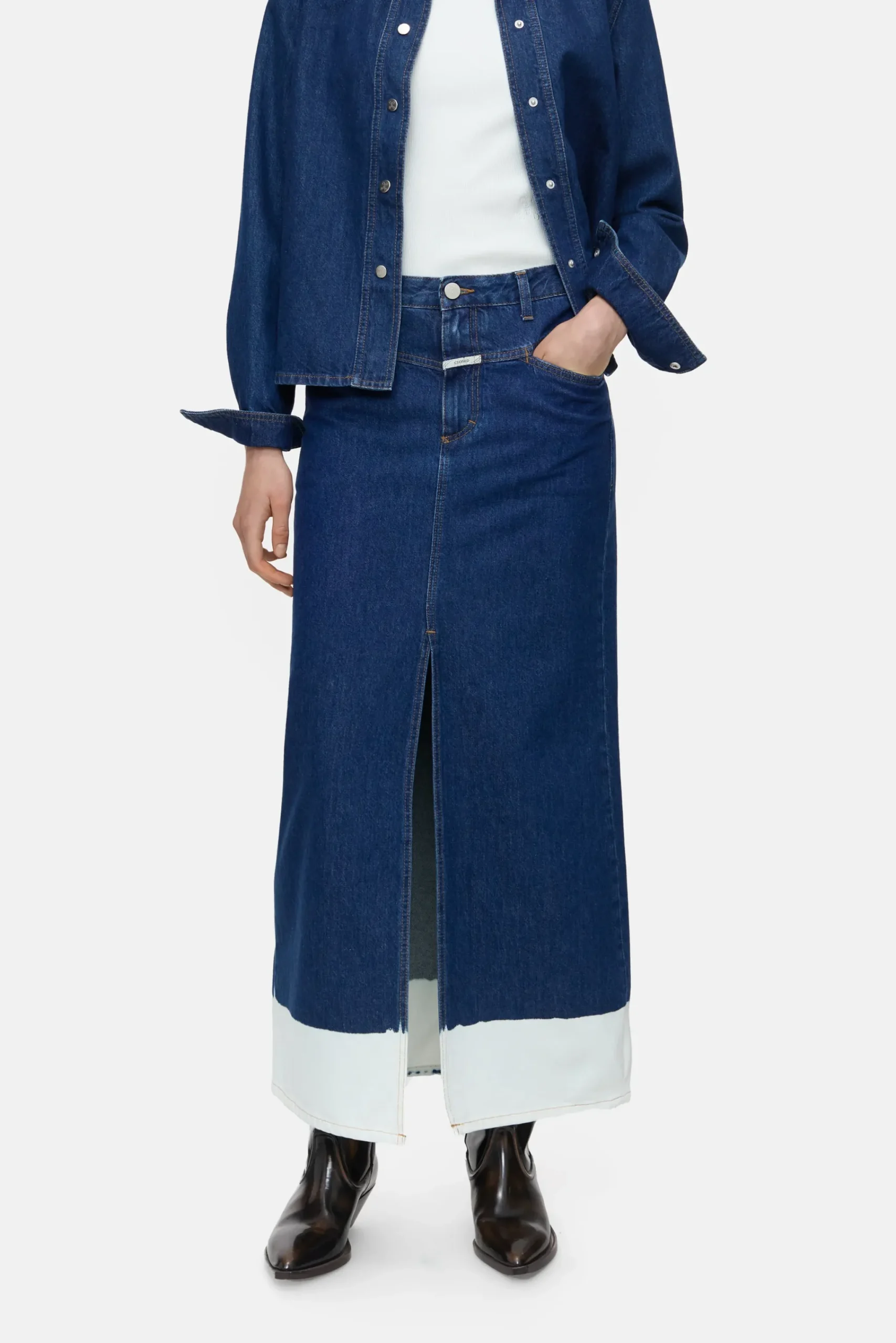 Closed Röcke*Rock aus Denim Midblue