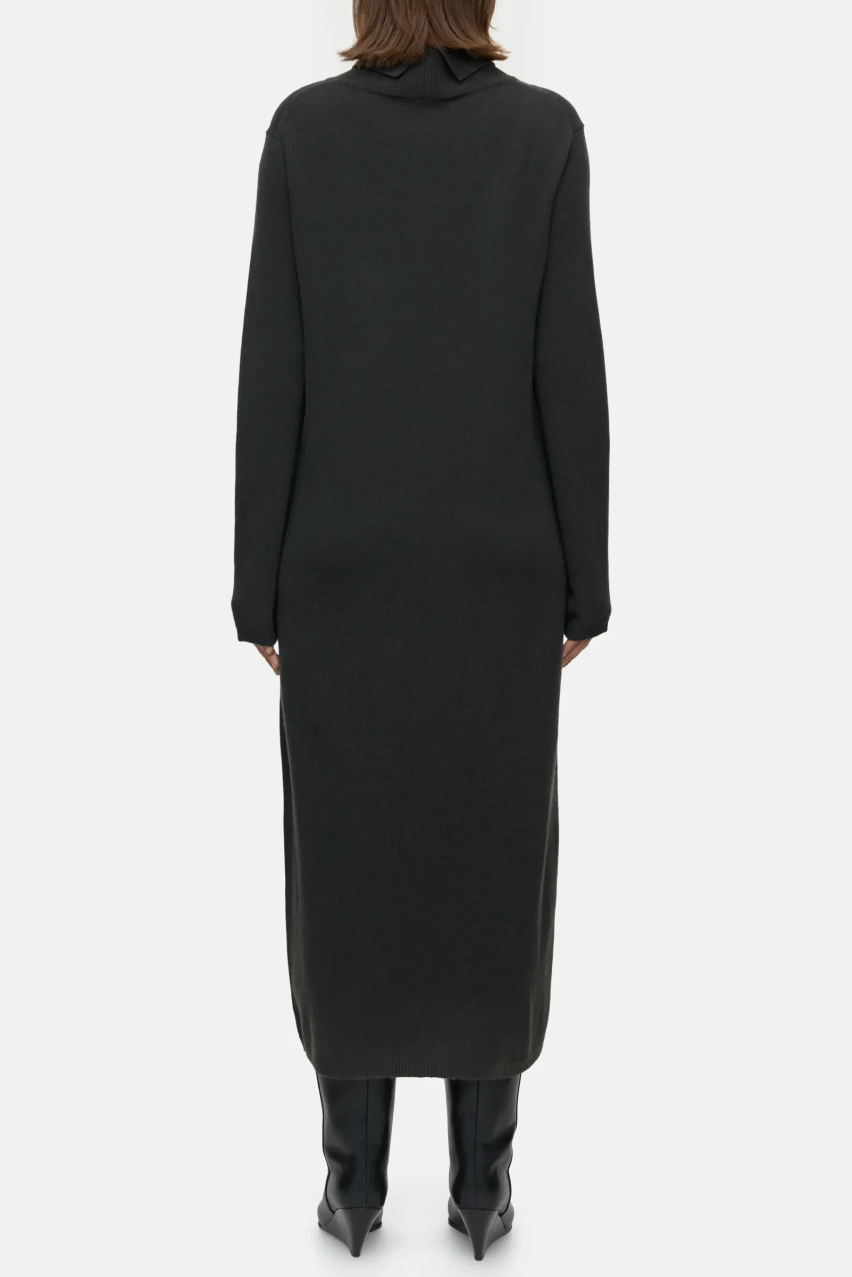 Closed Kleider*Rollkragen-Kleid aus Wolle Irishcoffee