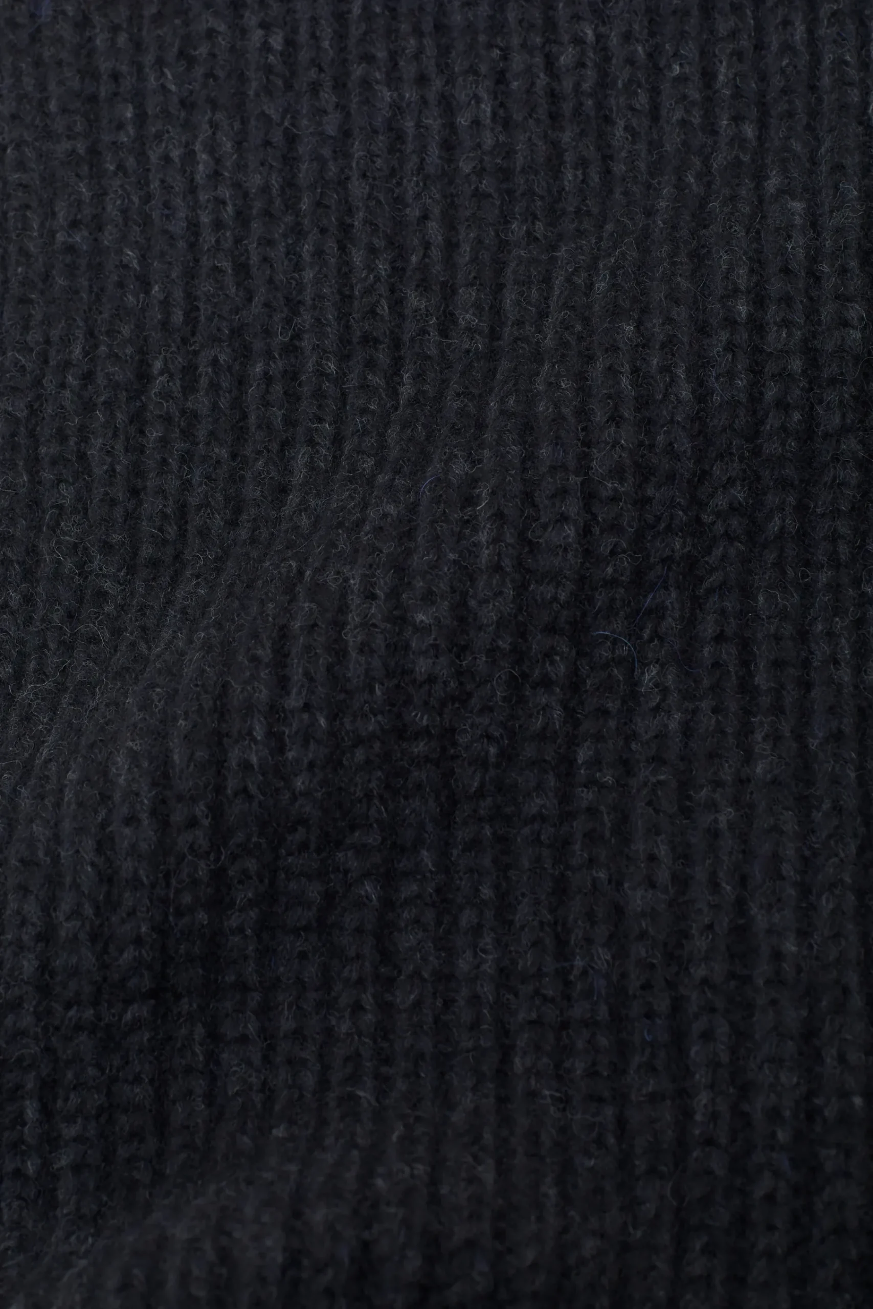 Closed Schals & Mützen*Schal aus Alpaka-Mix Black