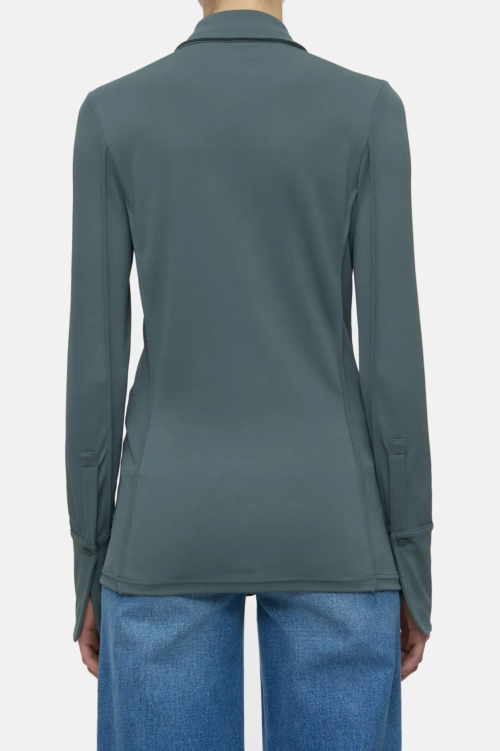 Closed T-shirts*Shirt aus Baumwoll-Mix Pinigreen