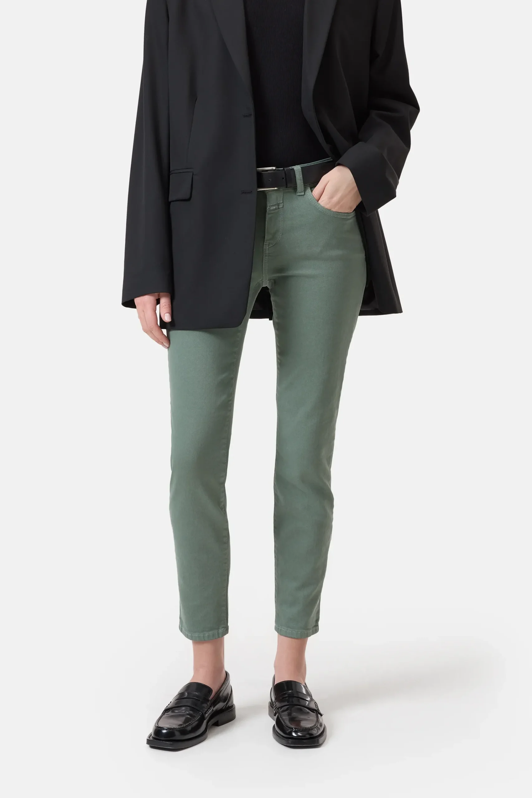 Closed Jeans | Skinny Fit*Skinny Jeans - Style Name Baker Fadedgreen