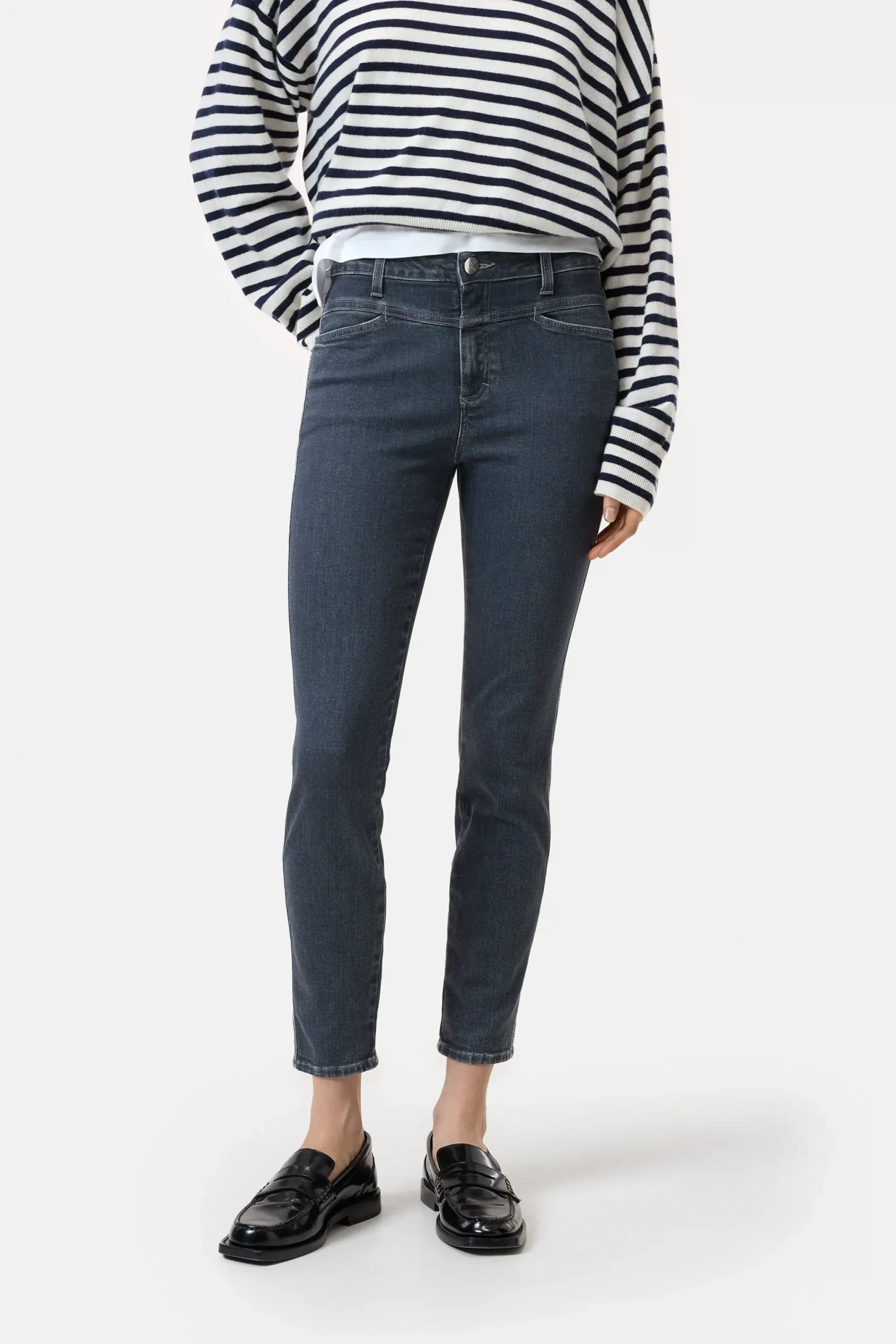 Closed Jeans | Skinny Fit*Skinny Jeans - Style Name Skinny Pusher Midgrey