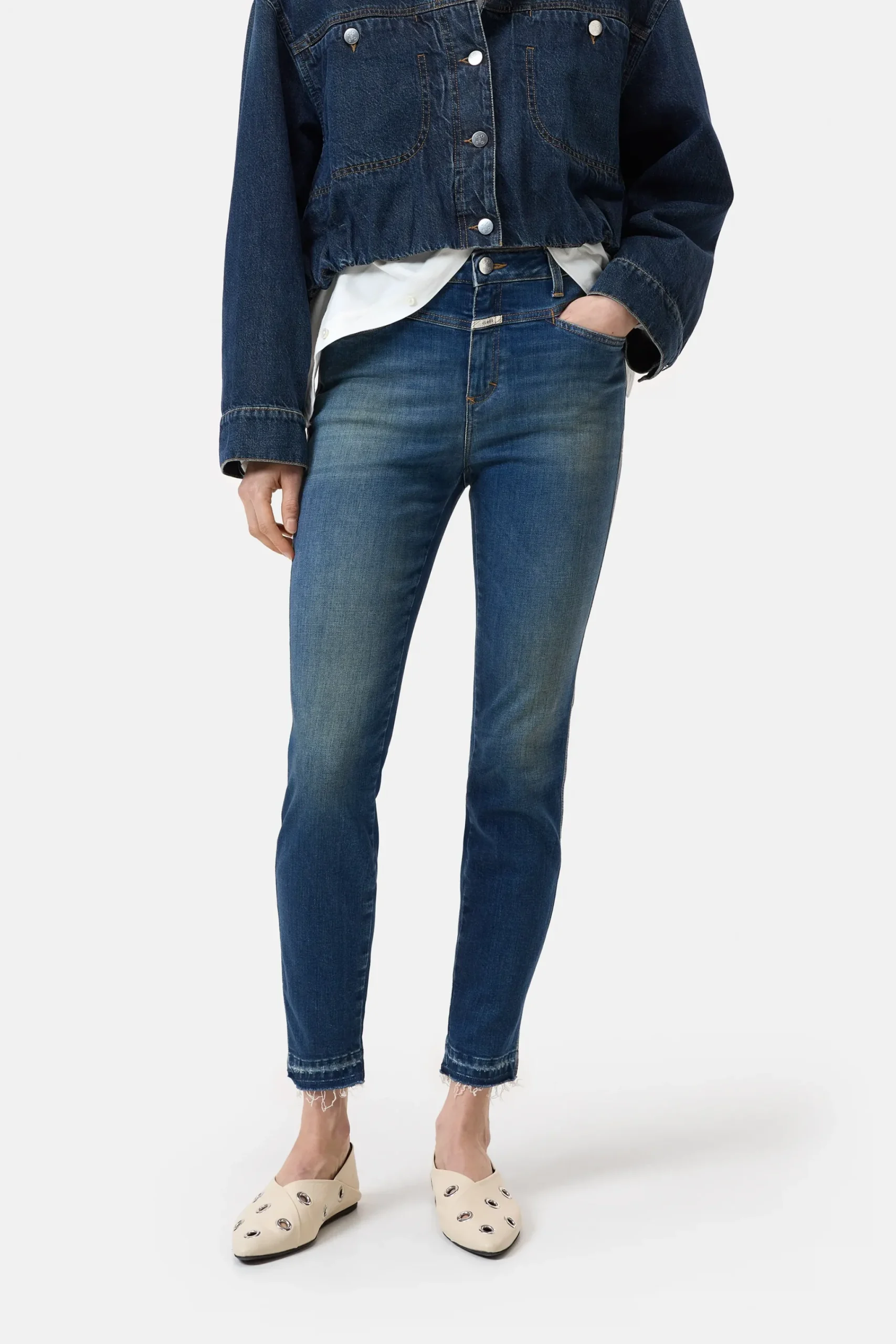 Closed Jeans | Skinny Fit*Skinny Jeans - Style Name Skinny Pusher Darkblue
