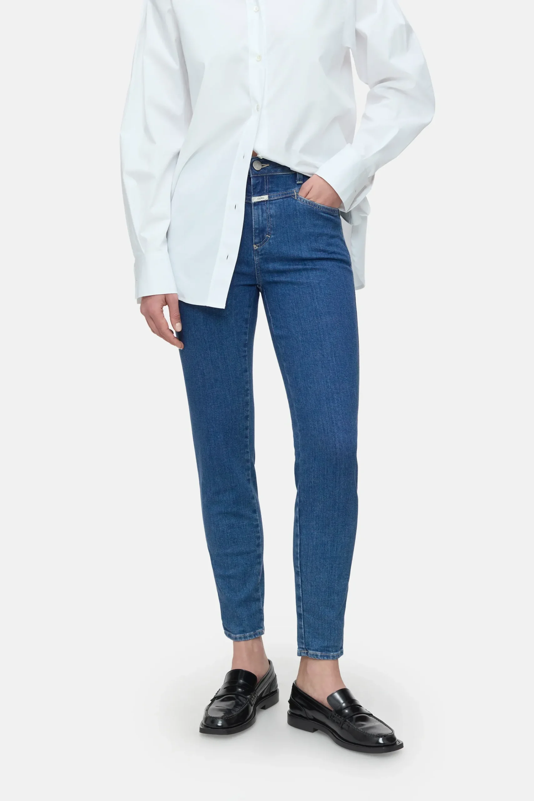 Closed Jeans | Skinny Fit*Skinny Jeans - Style Name Skinny Pusher Midblue