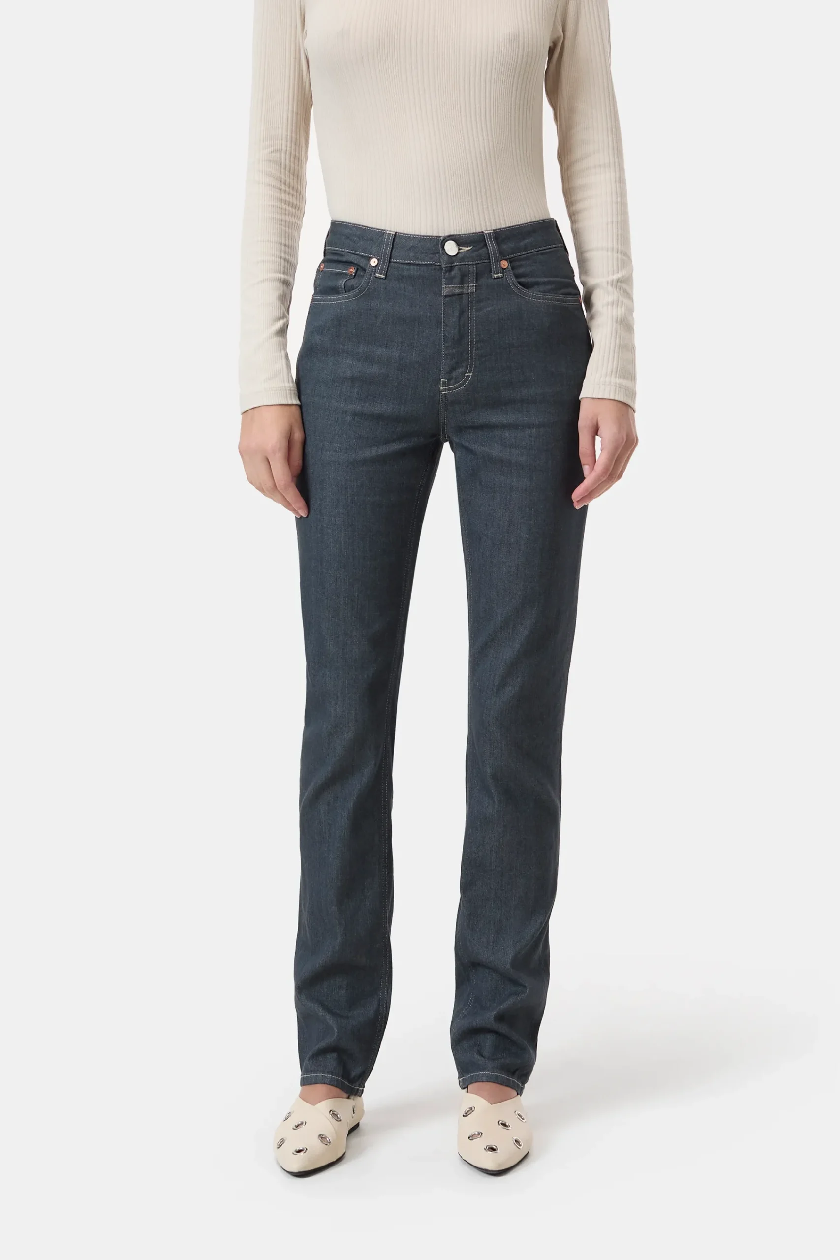 Closed Jeans | Skinny Fit*Skinny Jeans- Style Name Jaylen Darkgrey